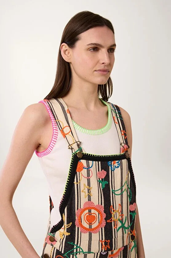 OVERALL BELDI STRIPES