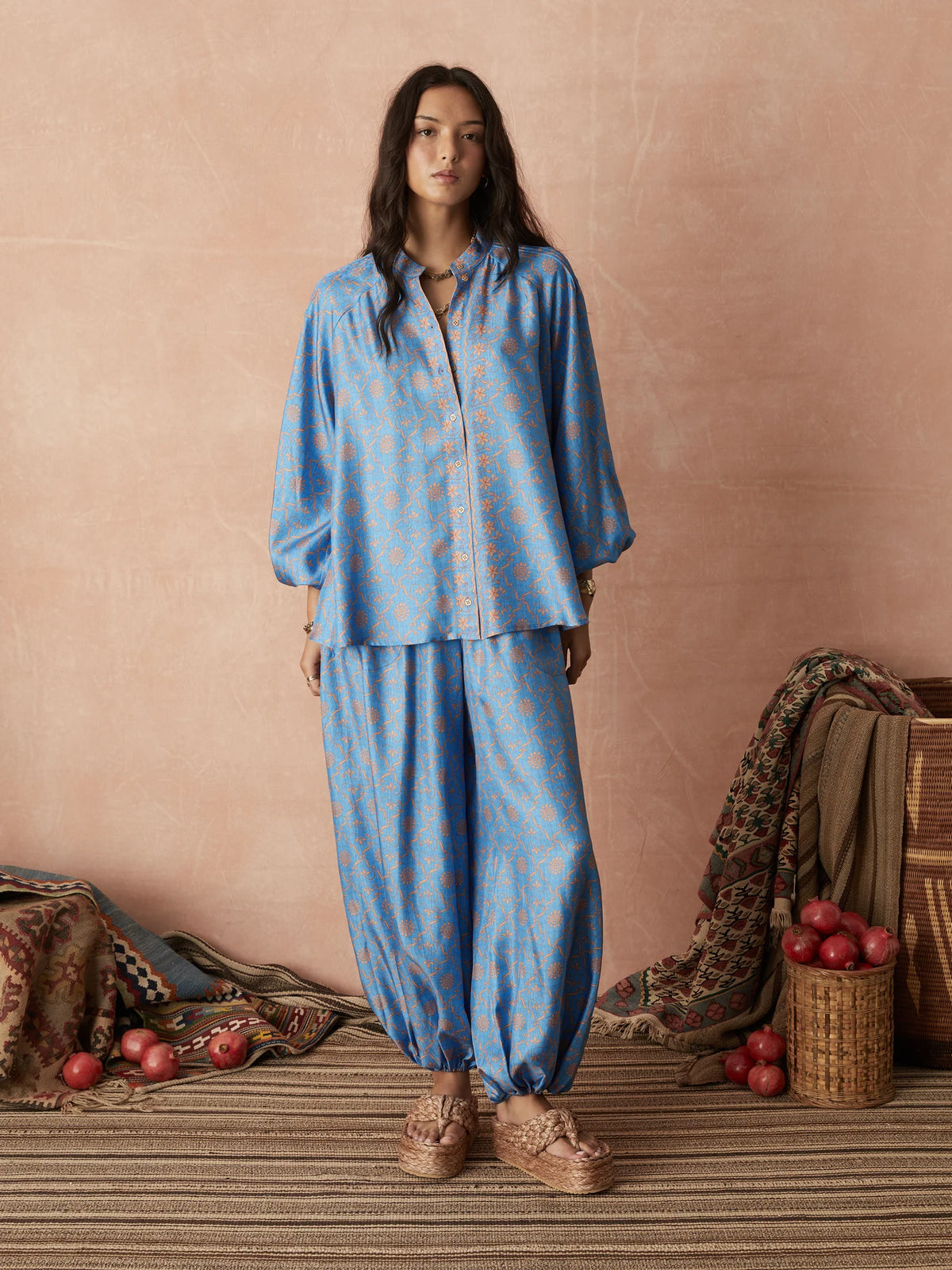 Serin Silk Balloon Pant