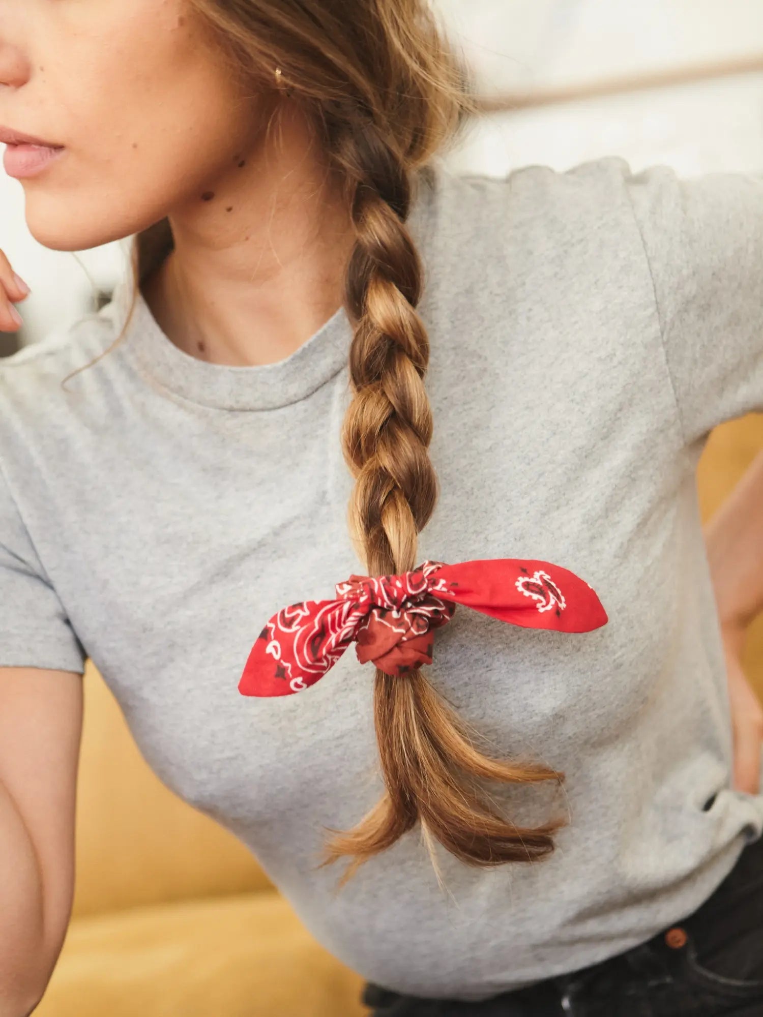Scrunchy - Vintage Red / Real Red