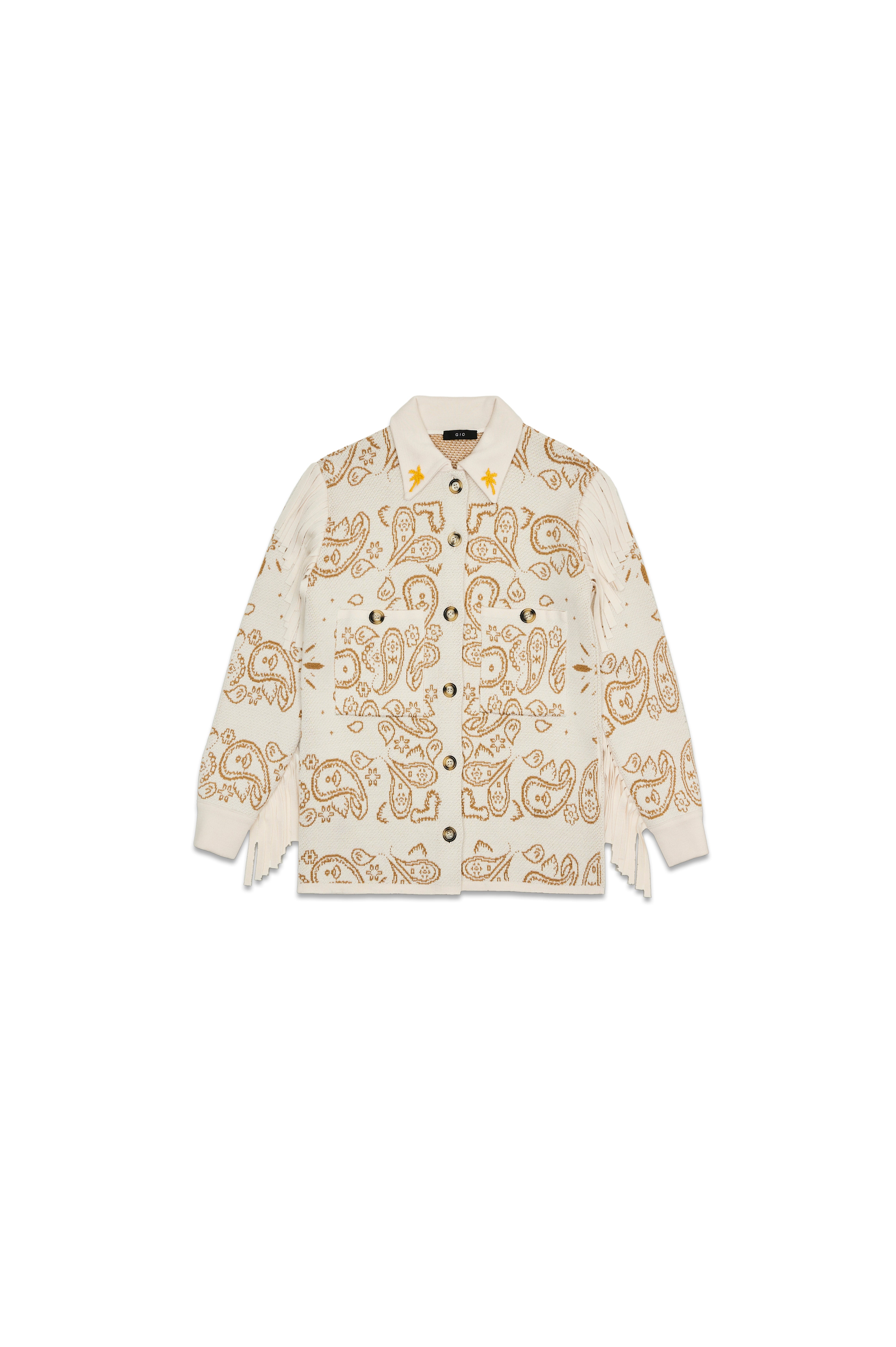 CREAM BANDANA JACKET