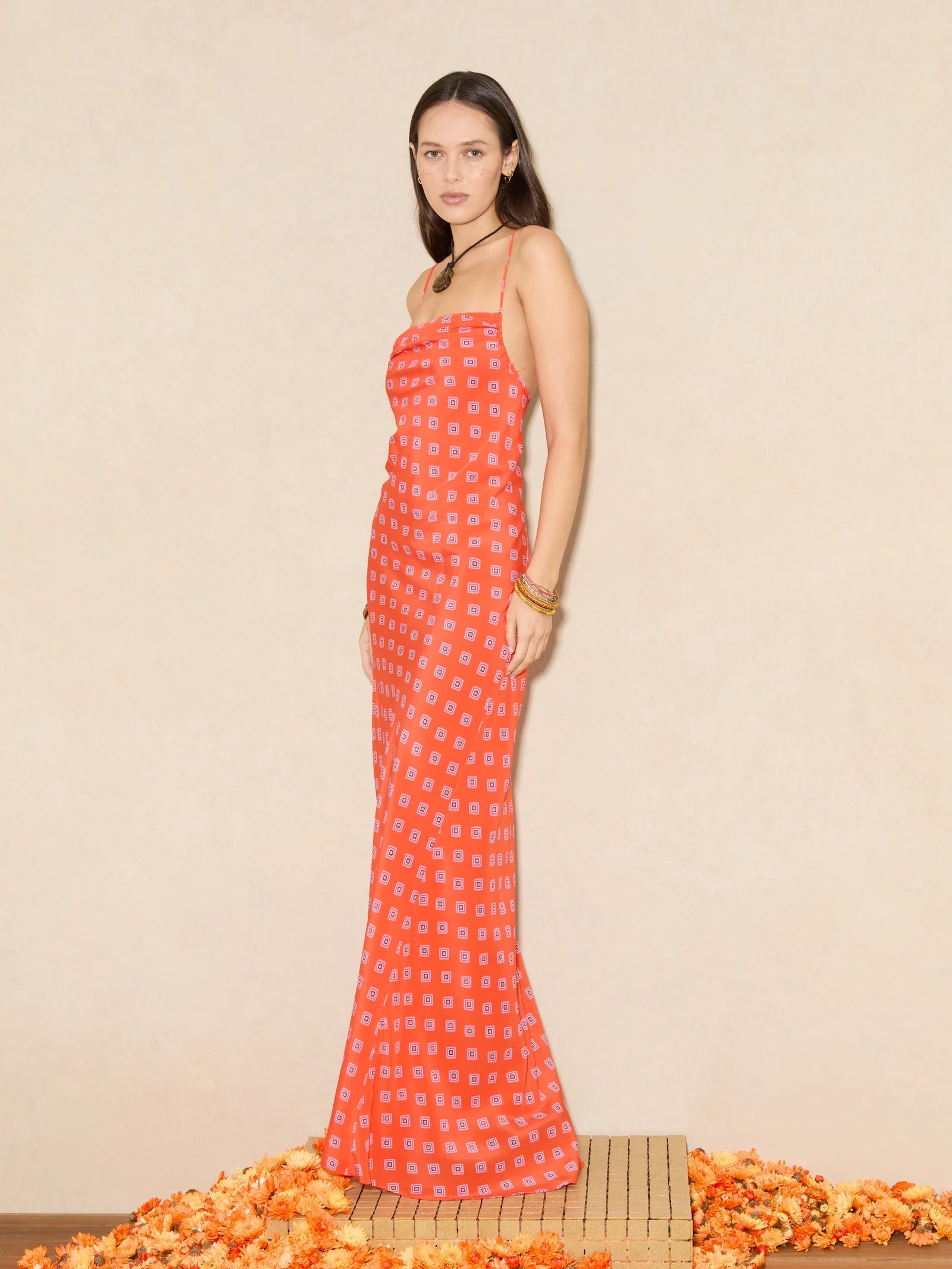 RANI SILK BIAS DRESS