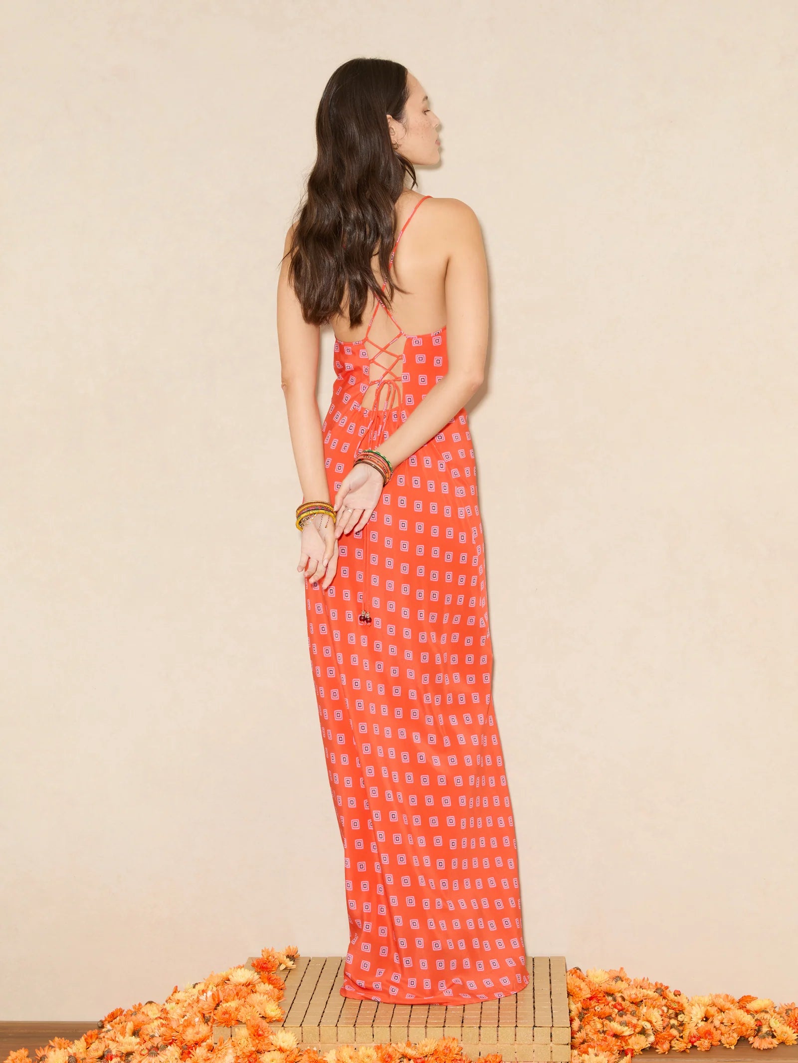 RANI SILK BIAS DRESS