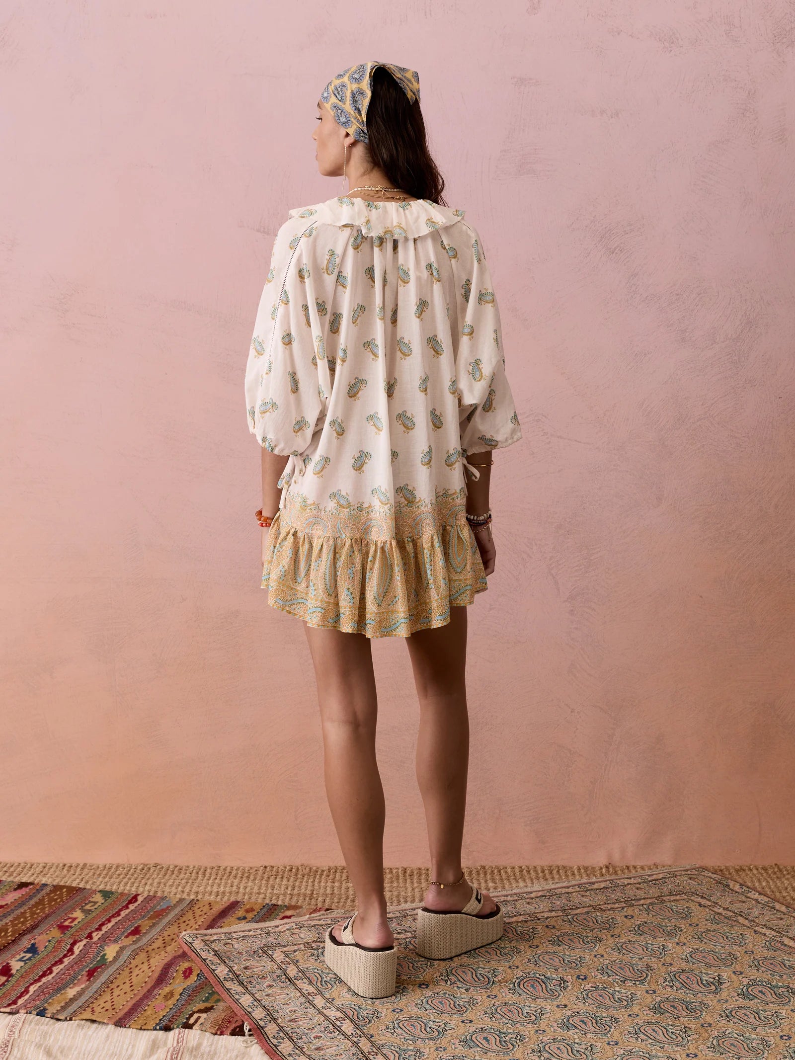JARDIN FRILL LA PONCHE DRESS