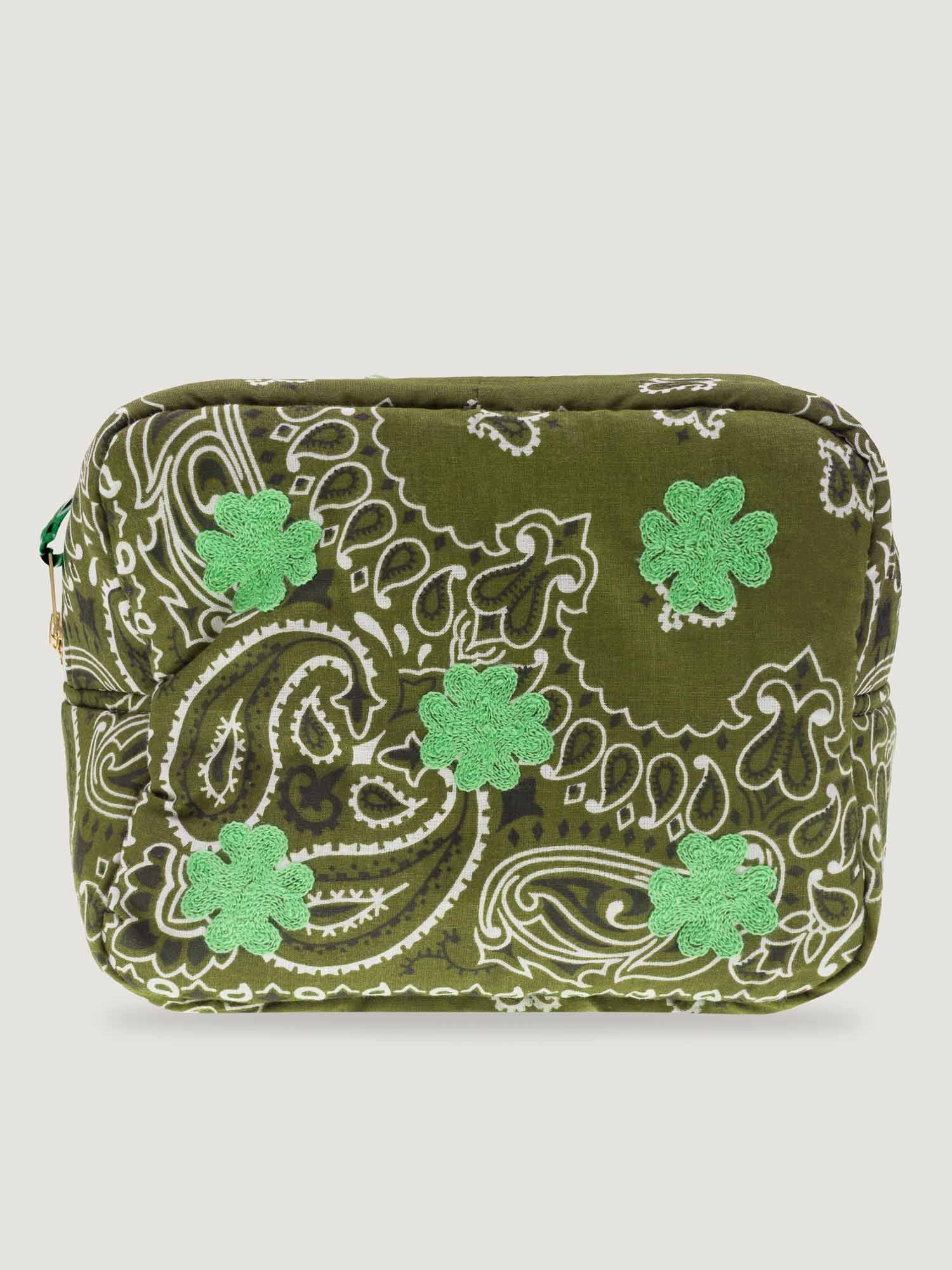 MAXI VANITY - MULTI EMOJI CLOVER - BRONZE/WEEKEND GREEN