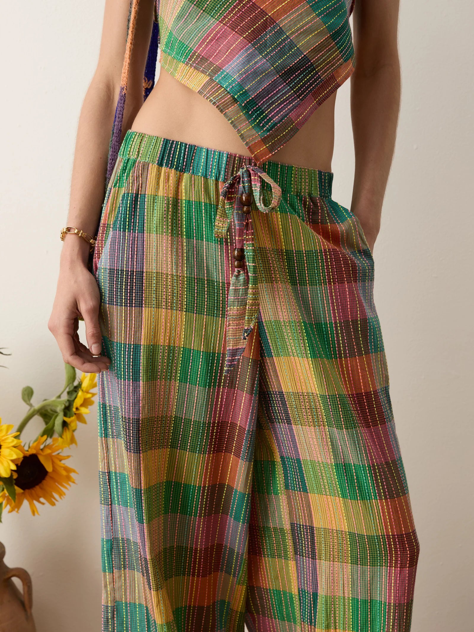 ECHO WIDE LEG PANTS