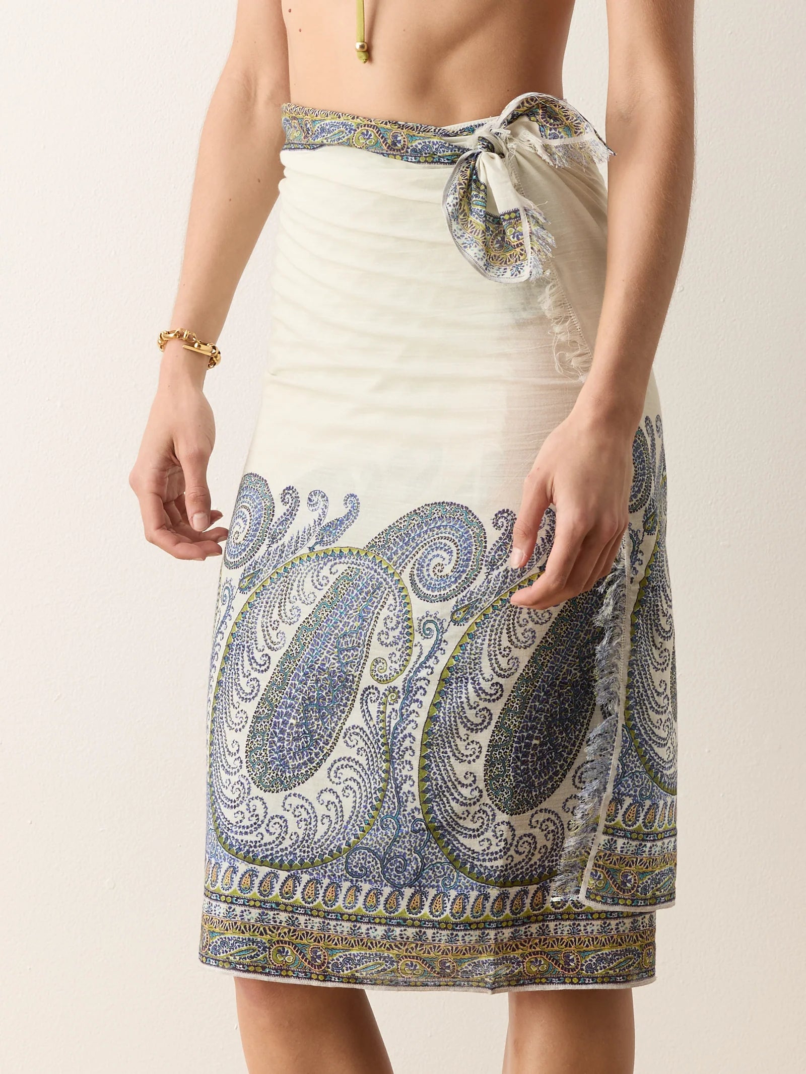 ARCADIA PAISLEY PAREO