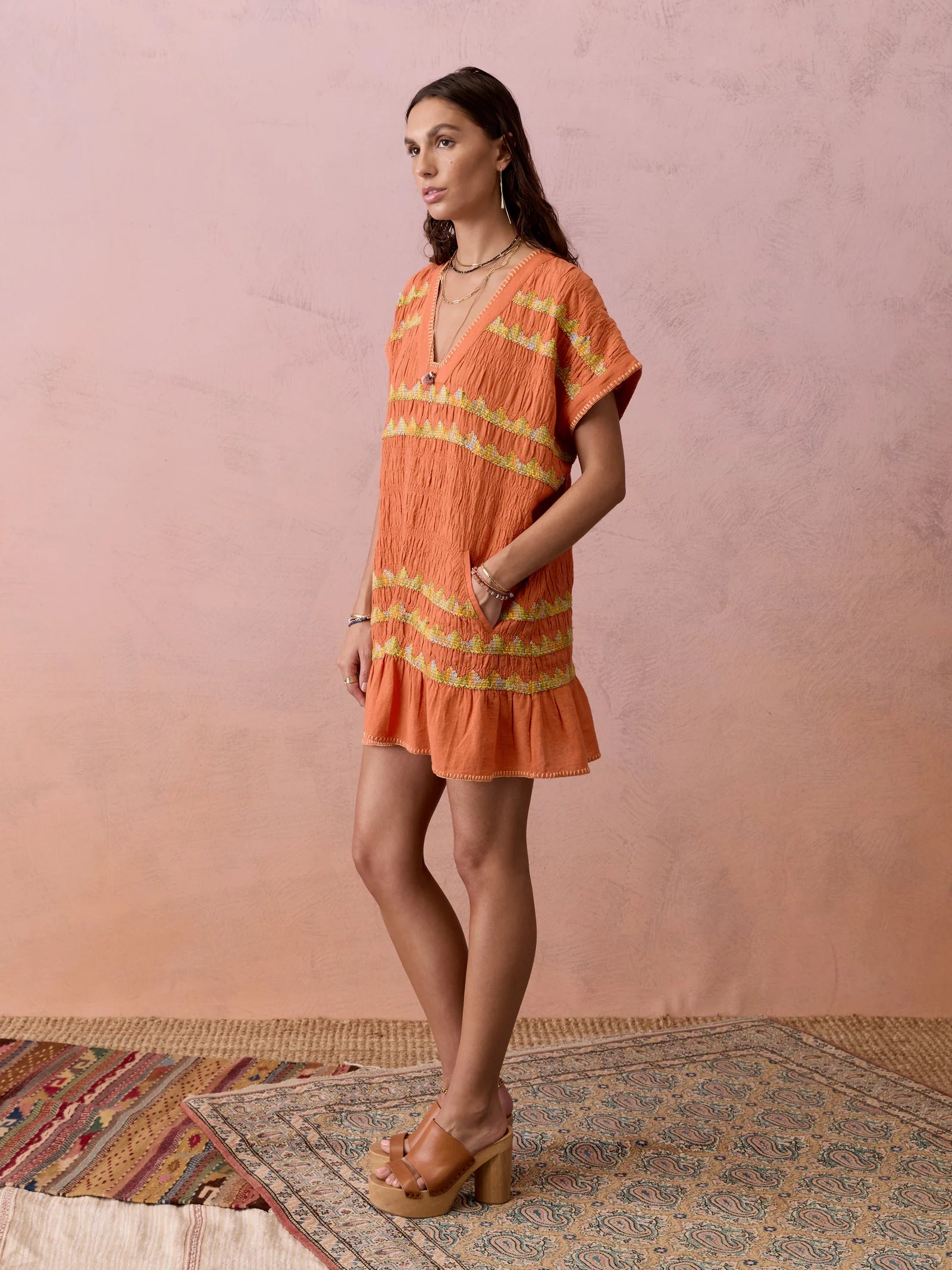 HERA TUNIC TERRACOTTA