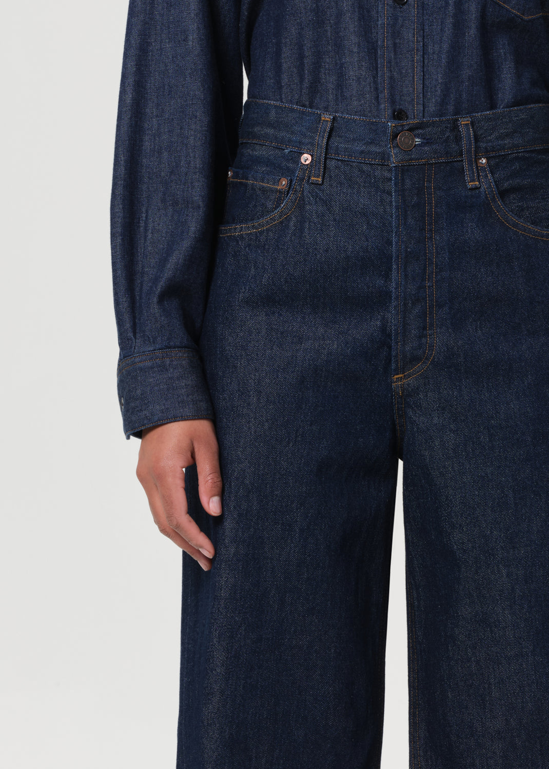 High Rise Wide Leg - No Cuff - FOXLEY