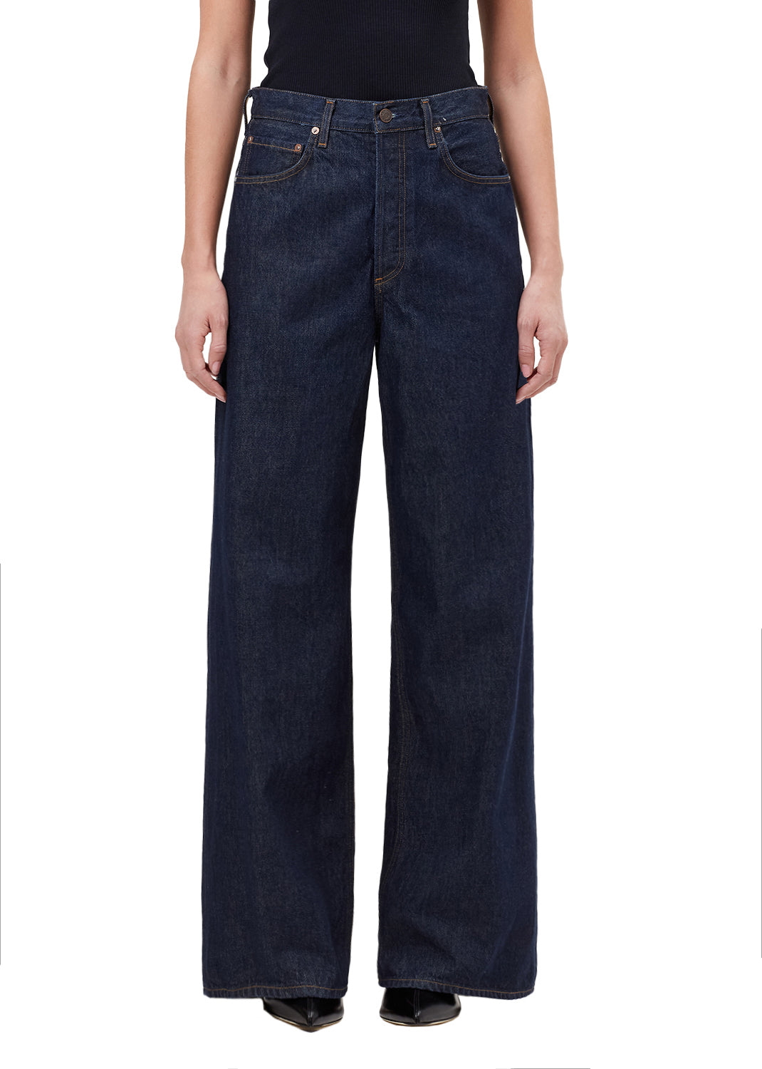High Rise Wide Leg - No Cuff - FOXLEY