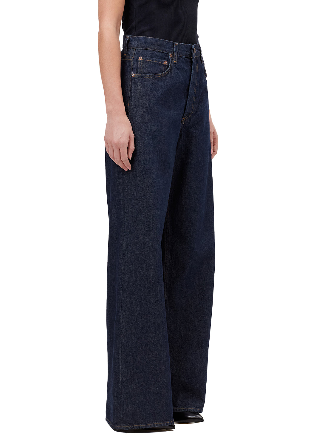 High Rise Wide Leg - No Cuff - FOXLEY