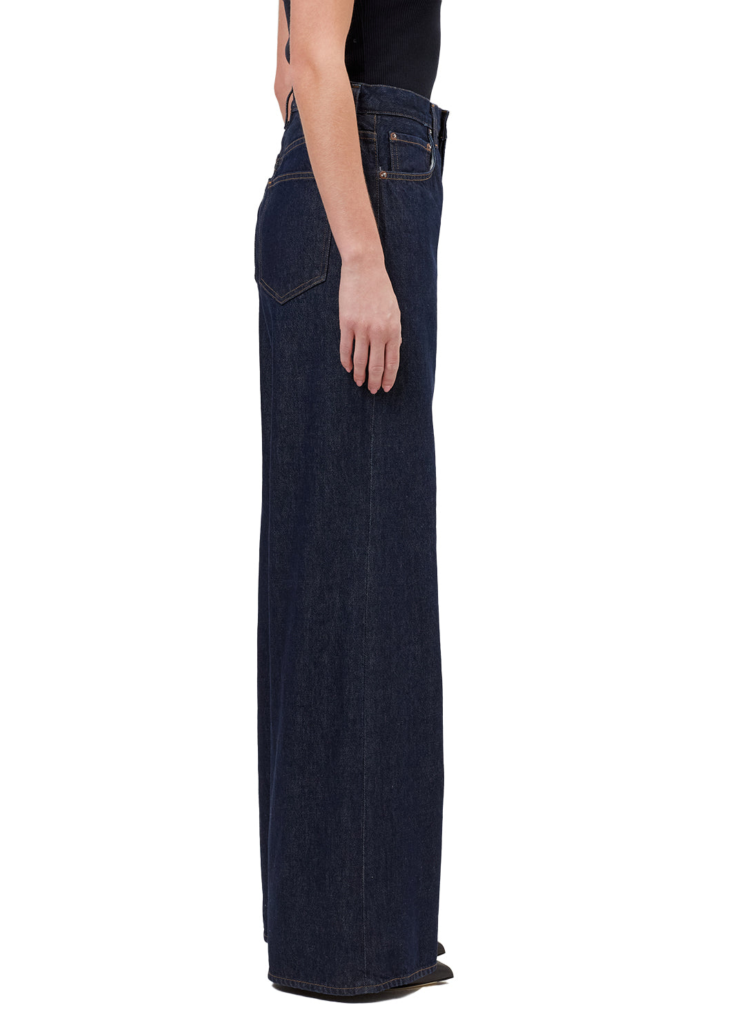 High Rise Wide Leg - No Cuff - FOXLEY