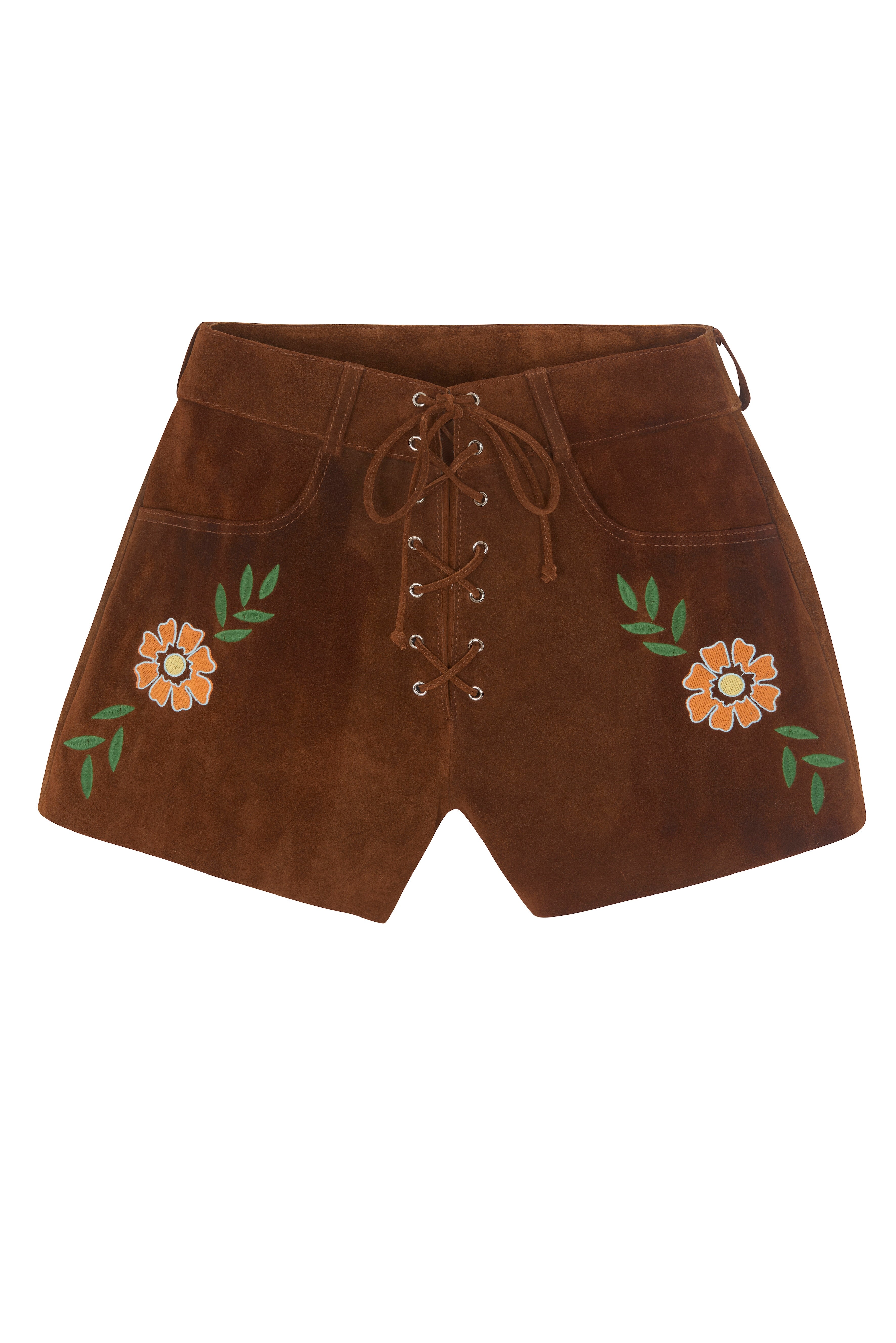 ADAM SUEDE SHORTS