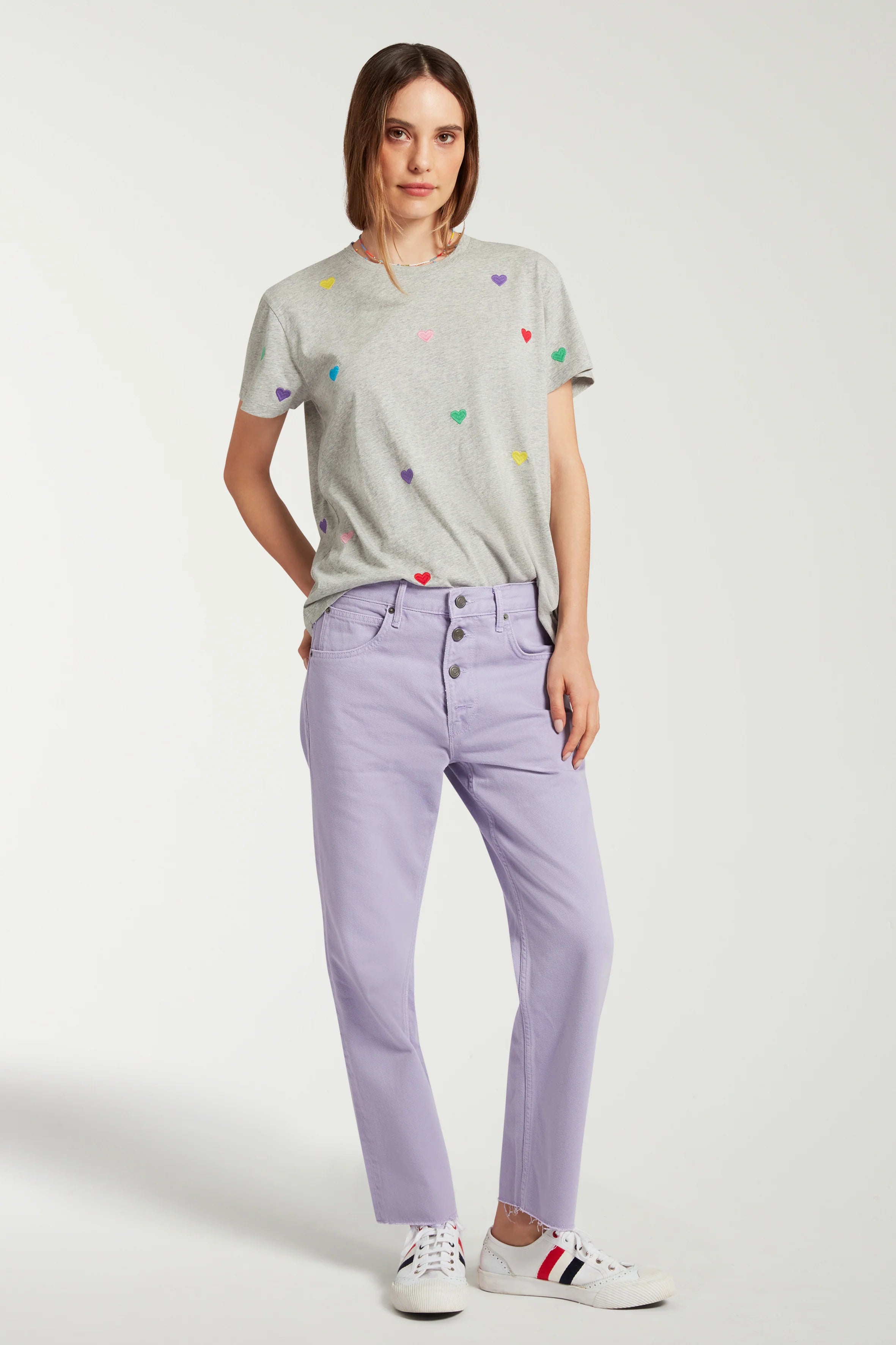 LILAC STRAIGHT LEG DENIM