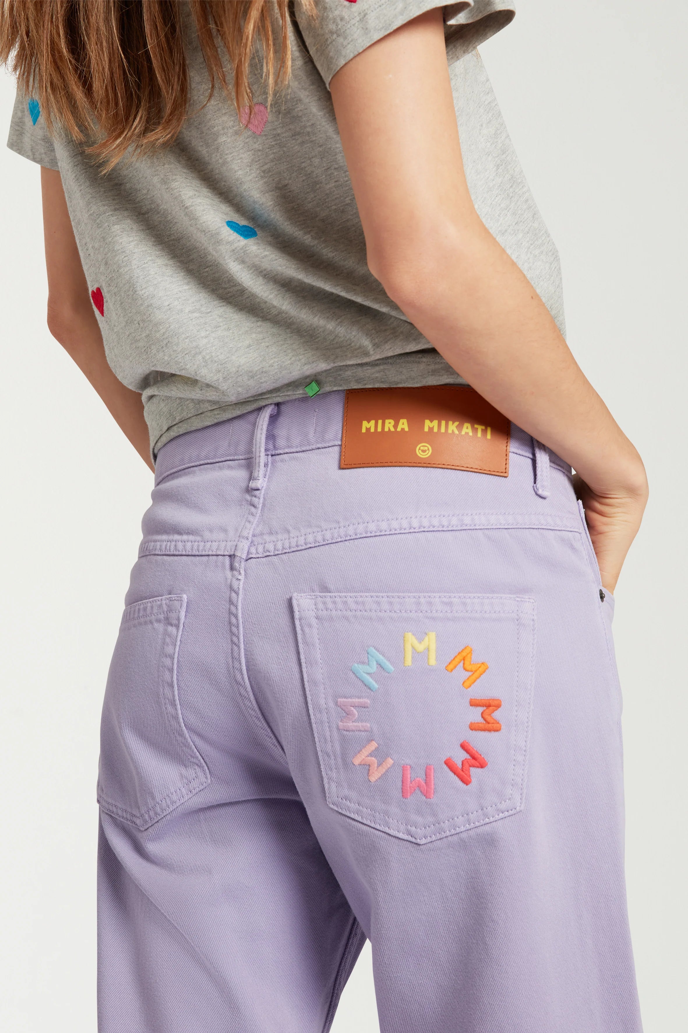 LILAC STRAIGHT LEG DENIM