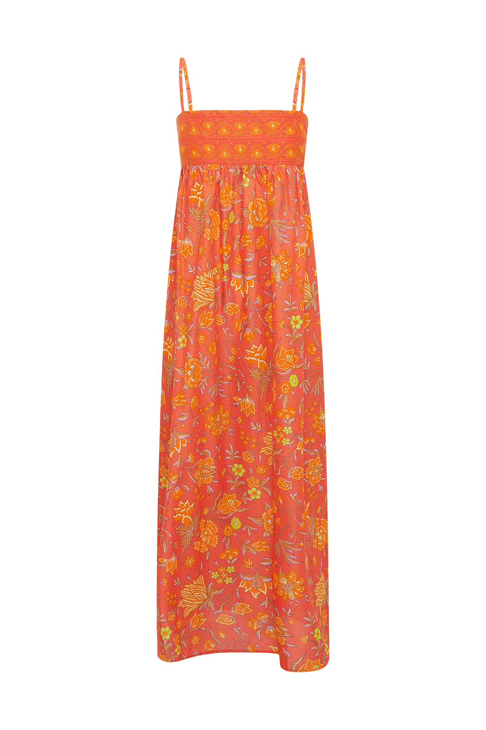 boteh maxi dress ALVITA STRAPPY BODICE MAXI DRESS