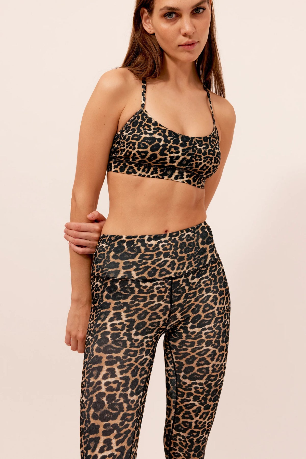 YOGA TOP LEOPARD