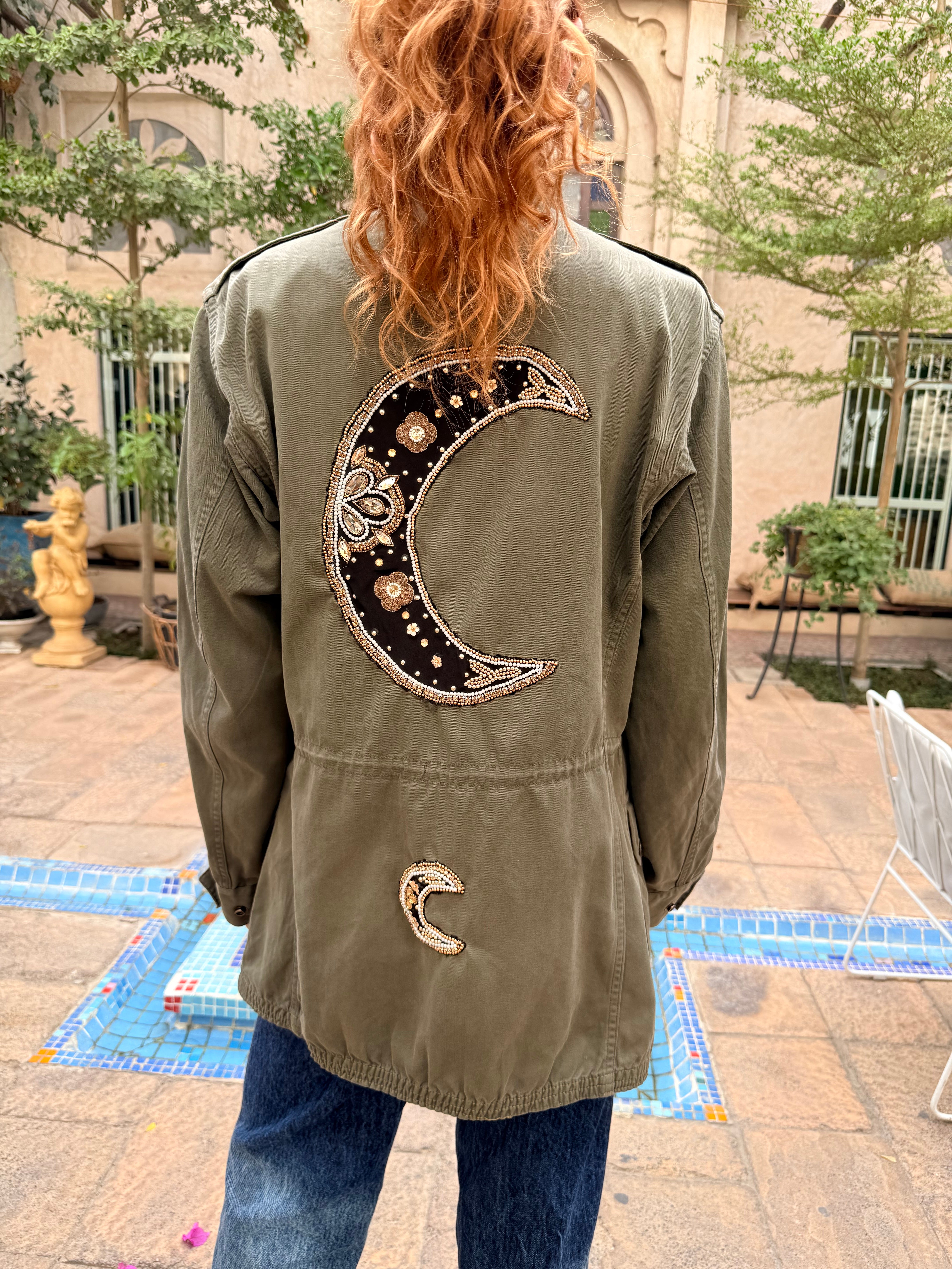 EMBROIDERED MILITARY VINTAGE JACKET