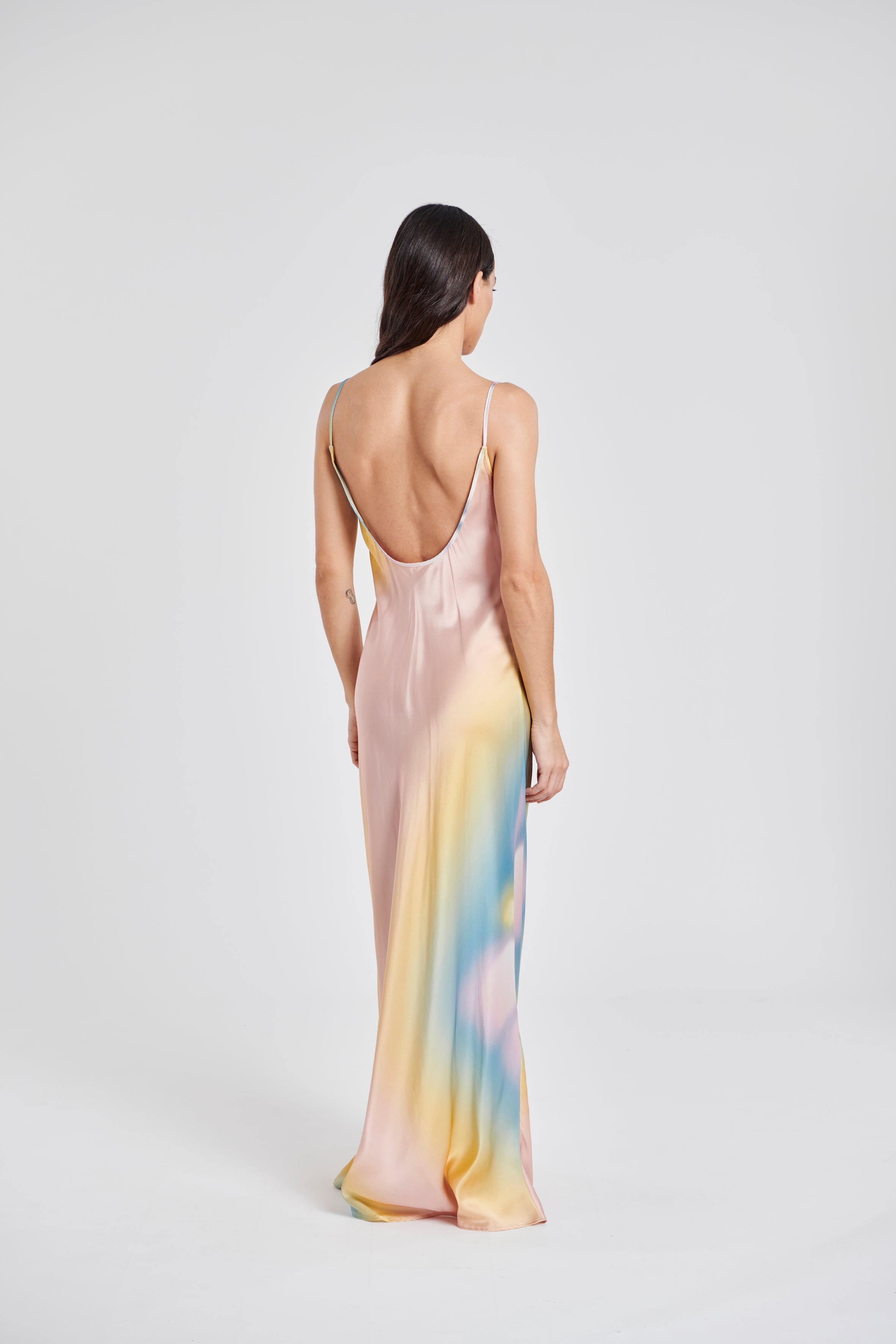 HIBISCUS SILK DRESS
