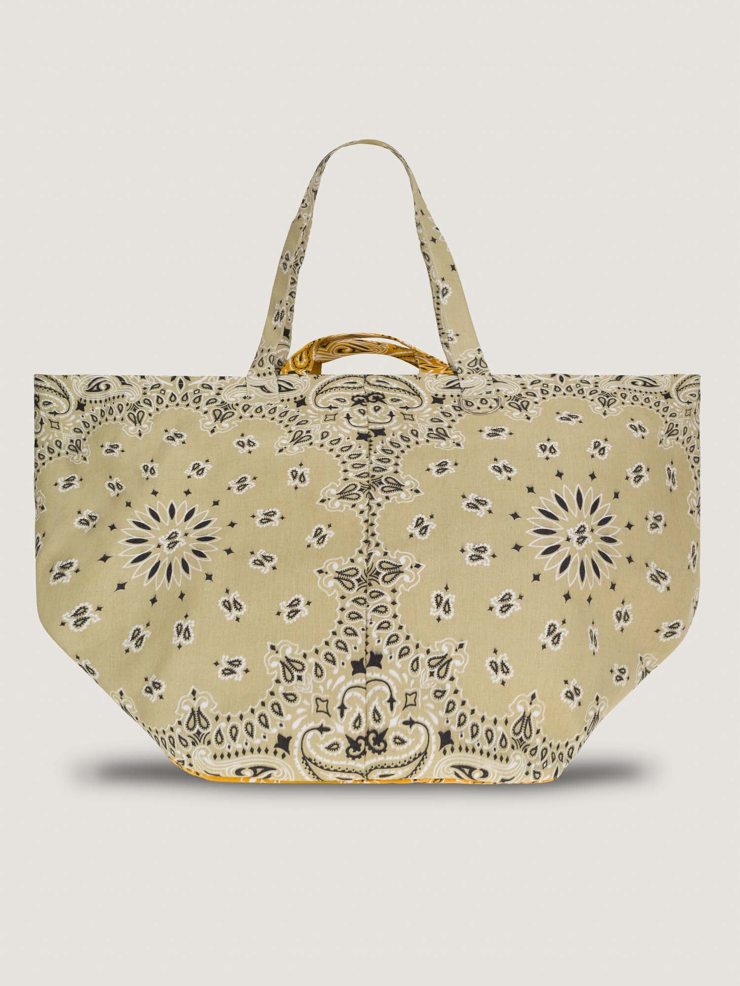 WEEK-END BAG - BEIGE/MUSTARD