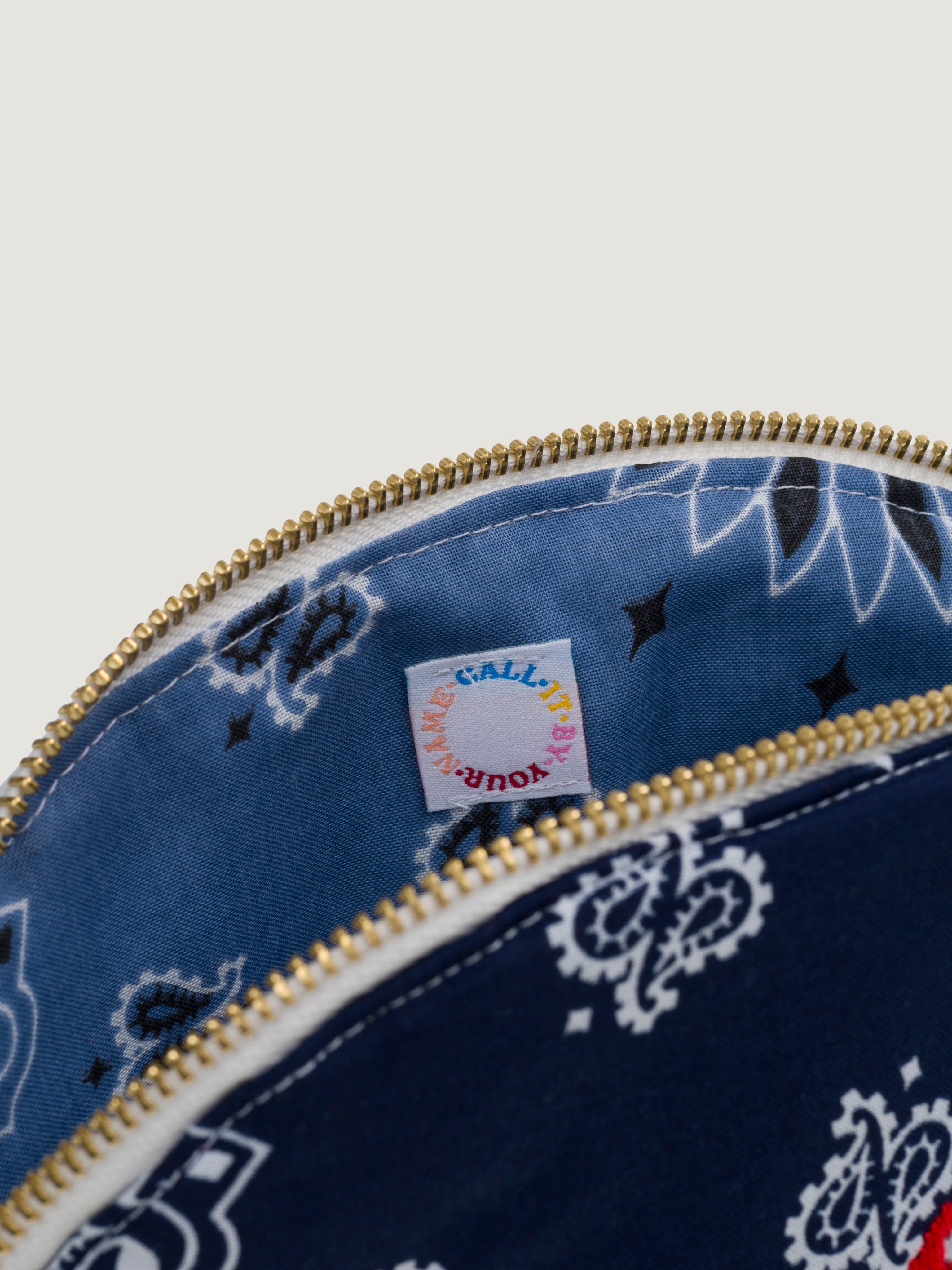 SMALL VANITY - MUSHROOM - NAVY/CHAMBRAIS