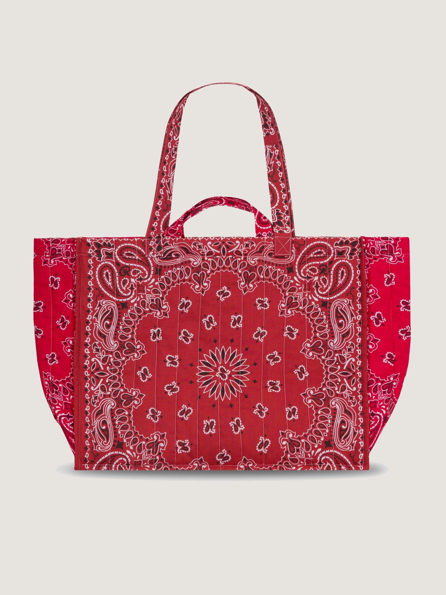 MAXI QUILTED - LOVE - VINTAGE RED/RED