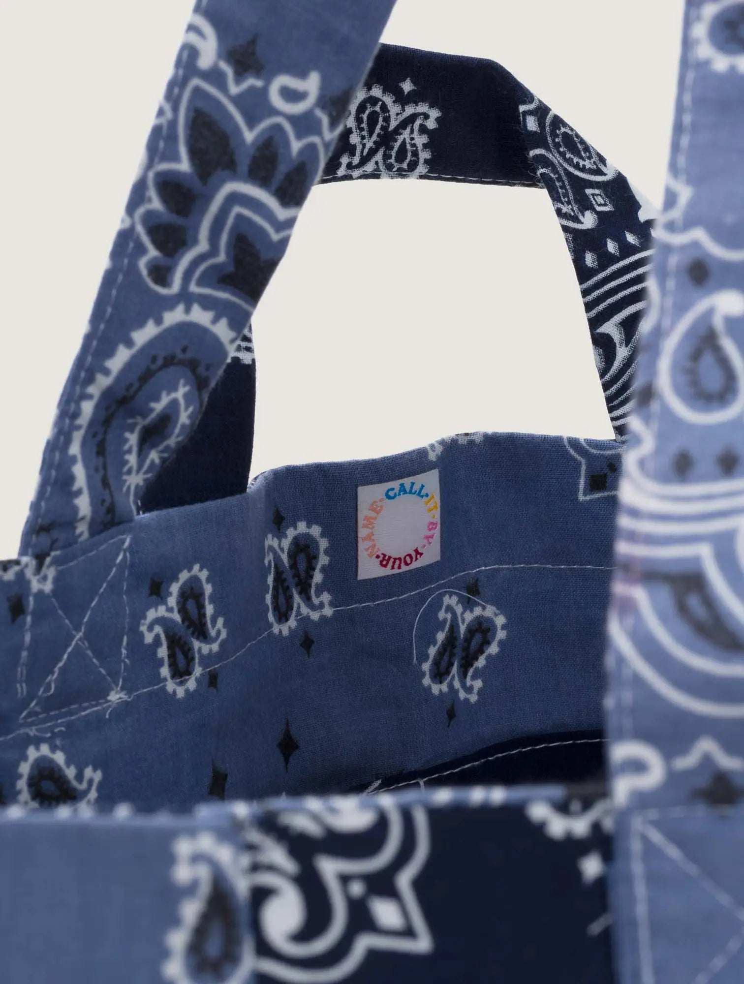 PICNIC BAG - CHAMBRAY/NAVY
