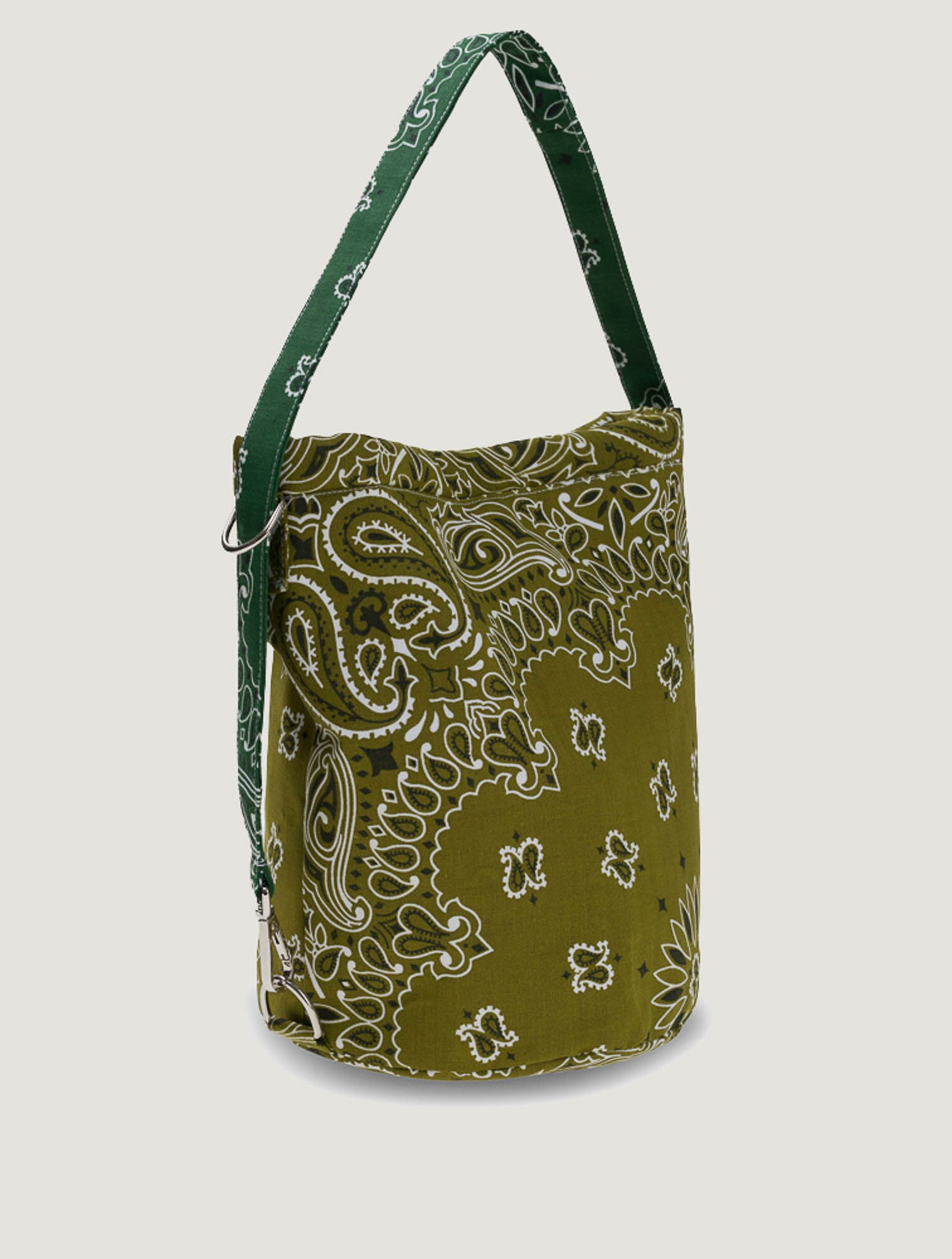 BUCKET BAG - BRONZE/GREEN