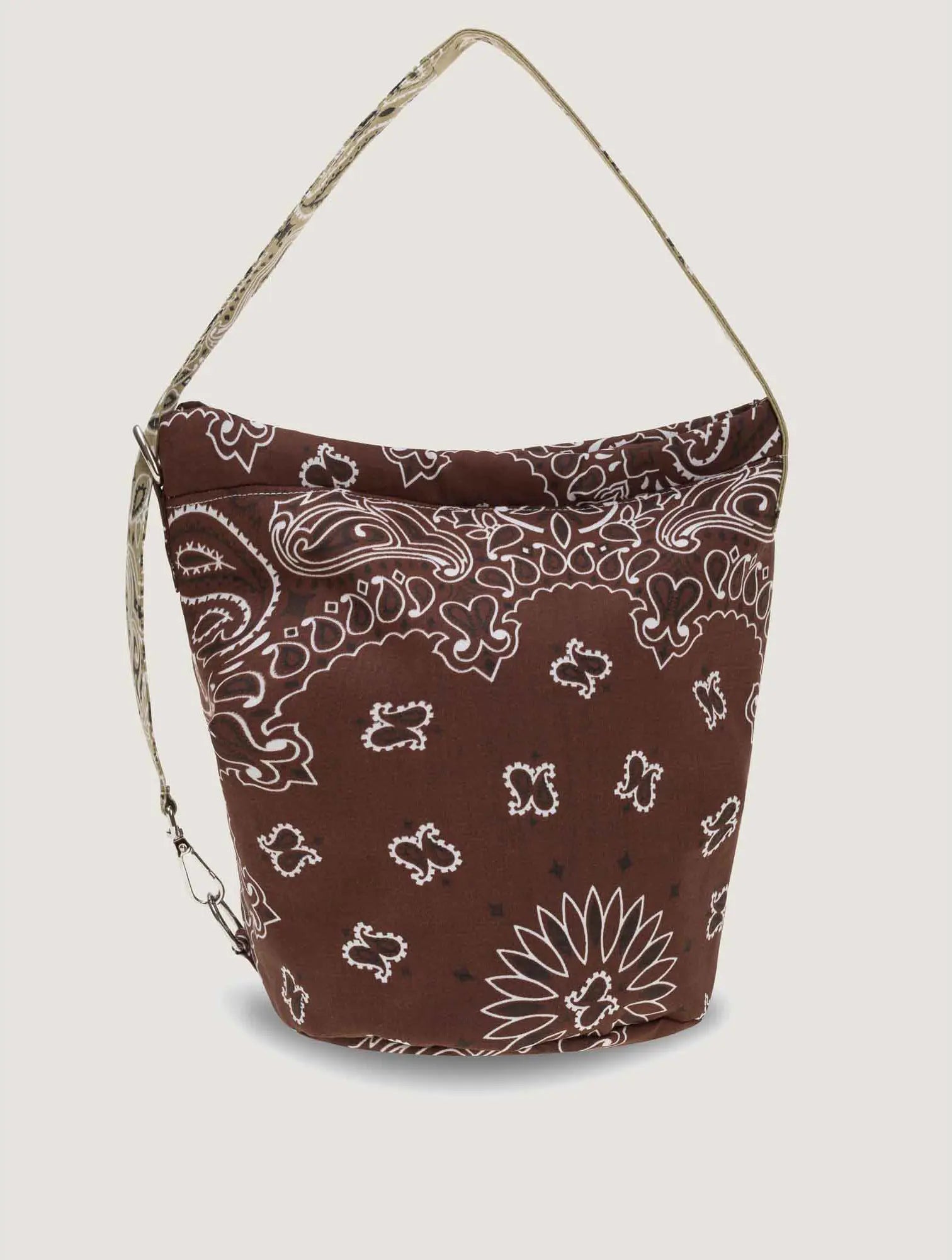 BUCKET BAG - BROWN/BEIGE