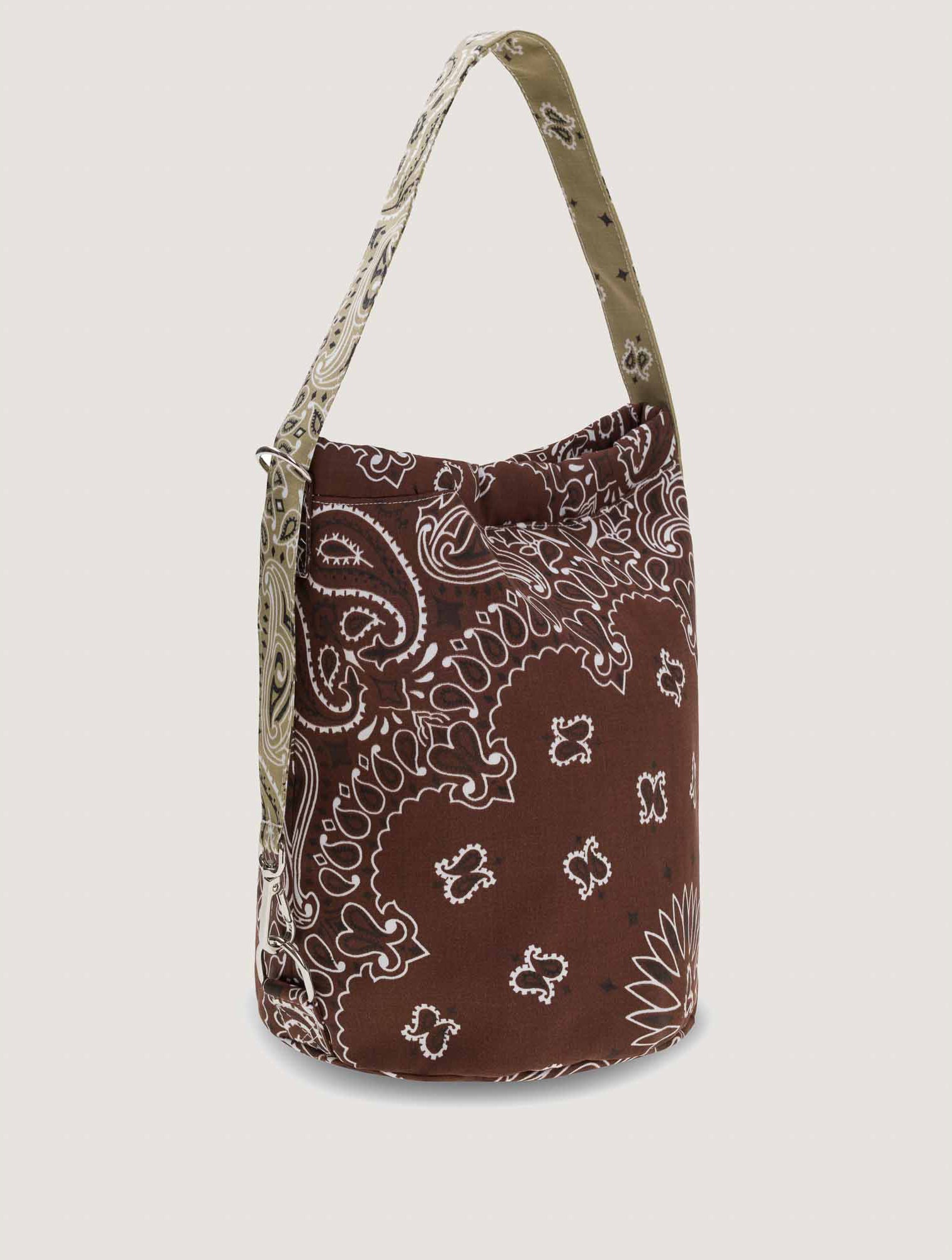 BUCKET BAG - BROWN/BEIGE