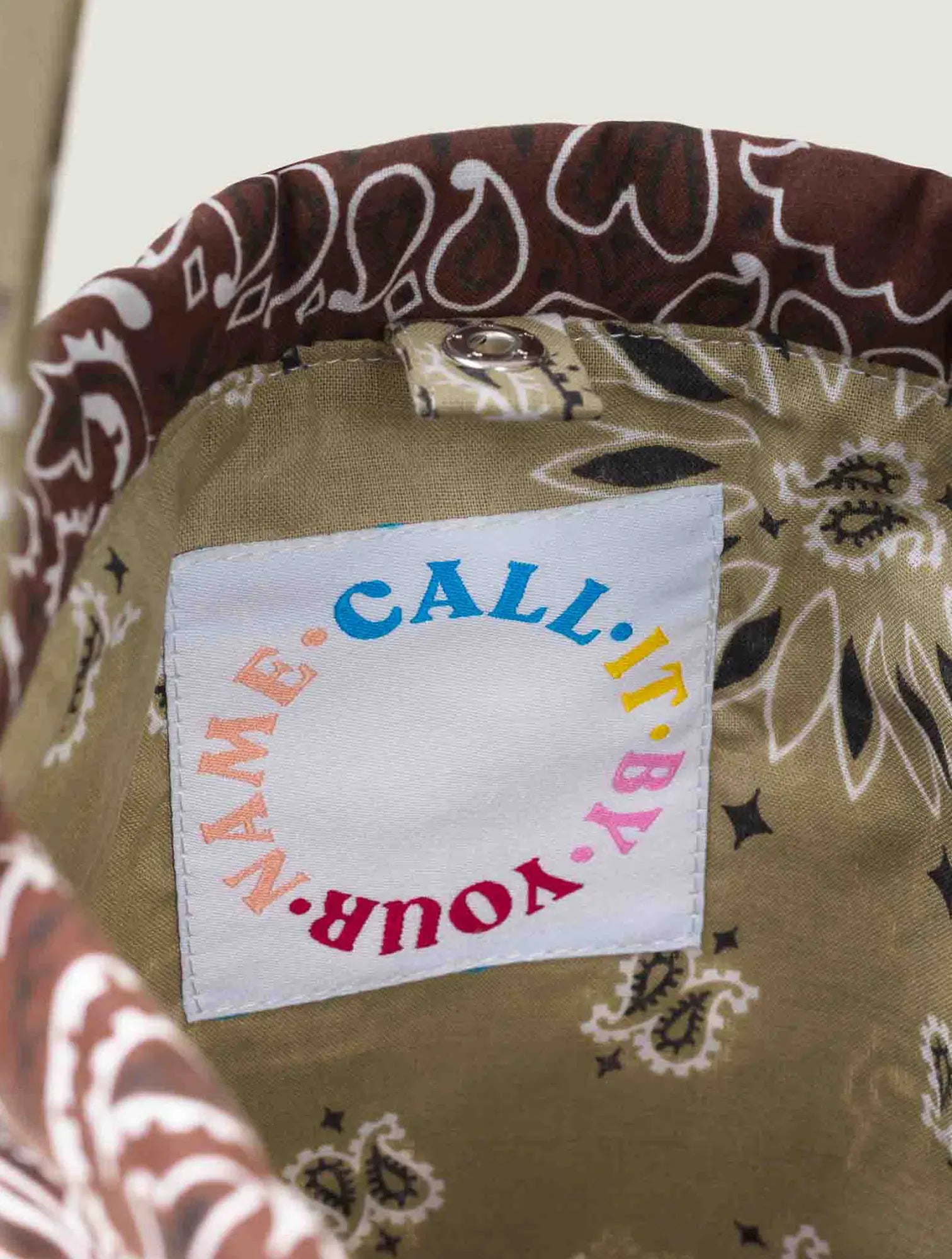 BUCKET BAG - BROWN/BEIGE