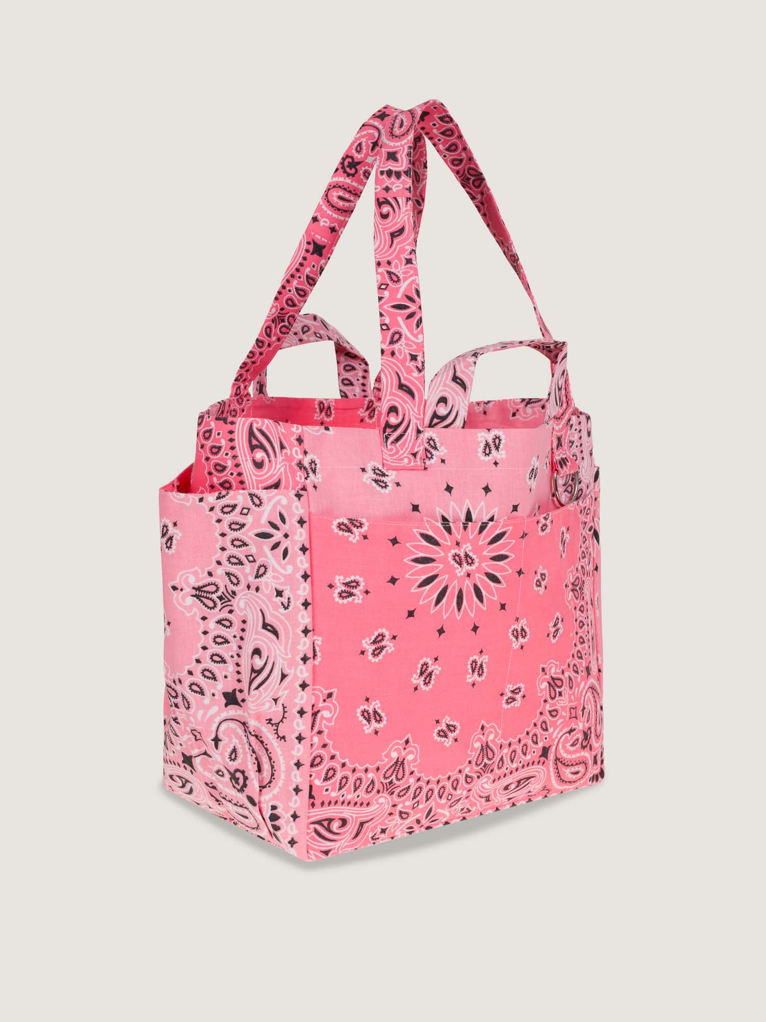 PICNIC BAG - STRAWBERRY/PALE PINK