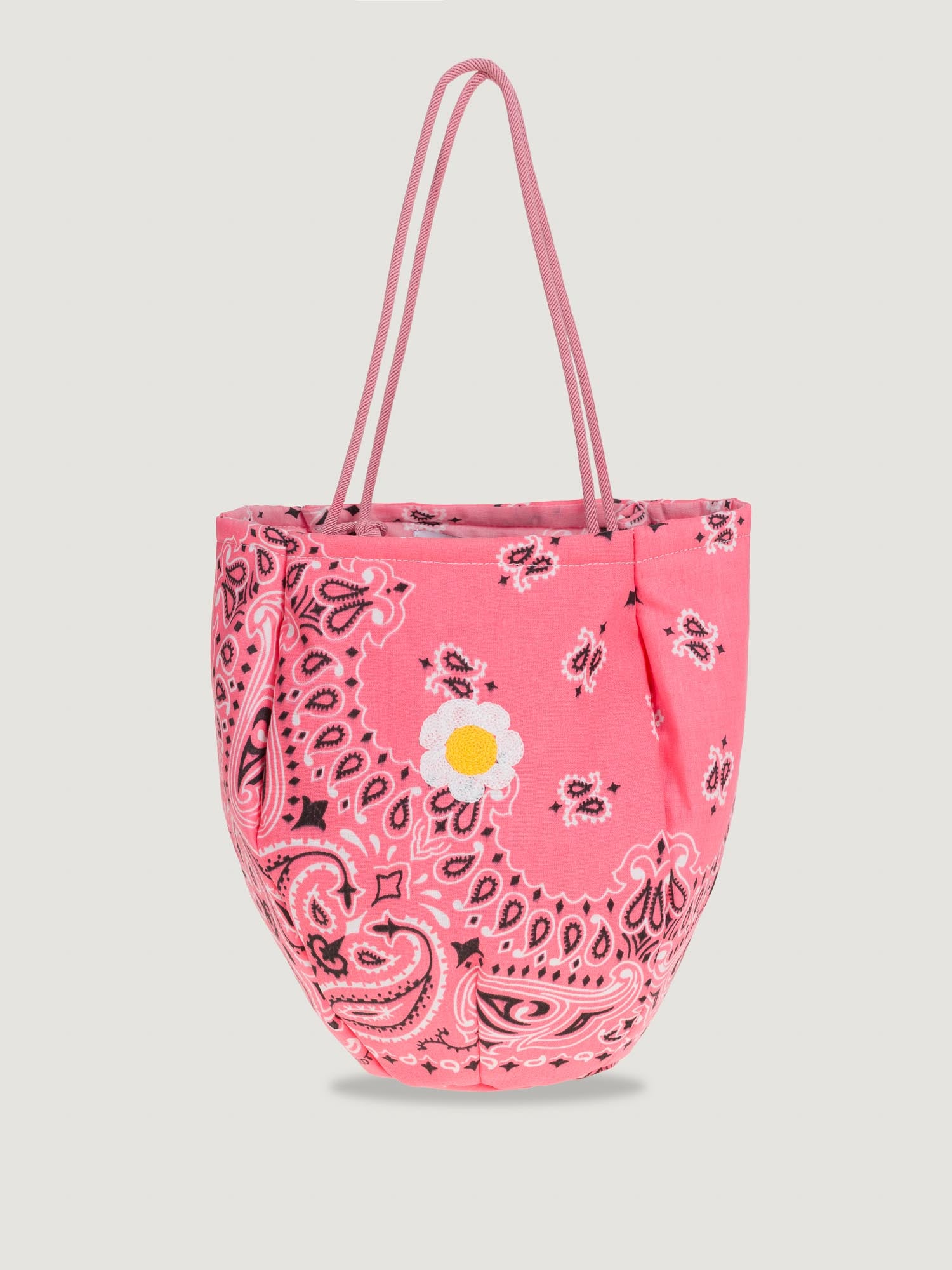 PETAL BAG - FLOWER - STRAWBERRY/PALE PINK