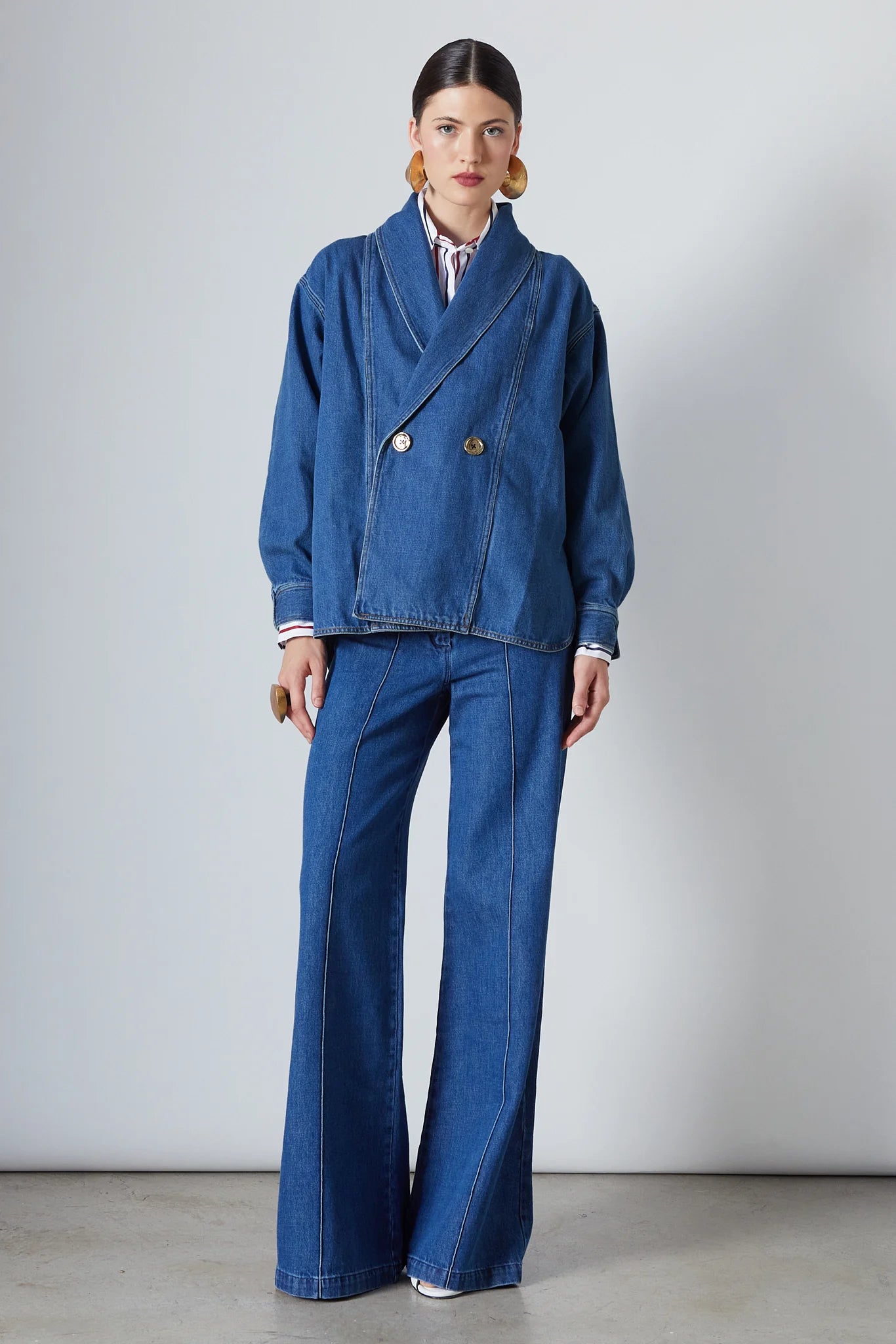 ELVIS PANTS DARK DENIM