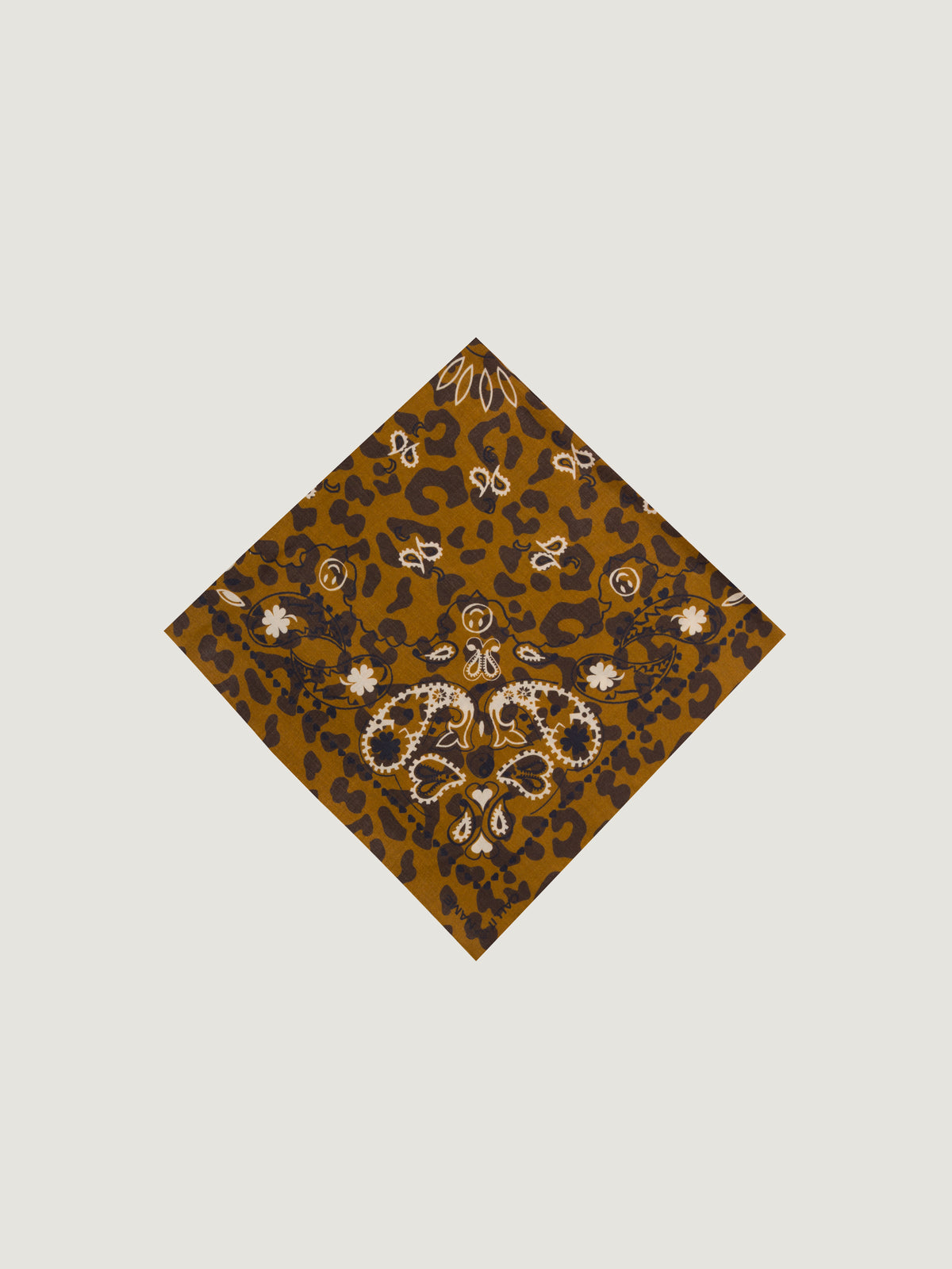 PAYSLEY SCARF - LEOPARD