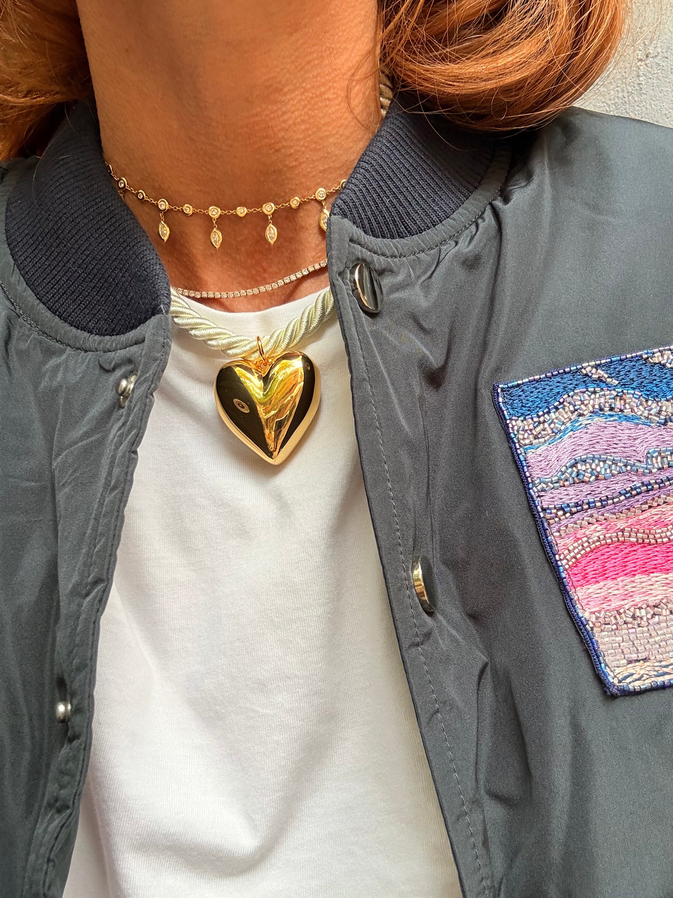 HEART CHARM NECKLACE