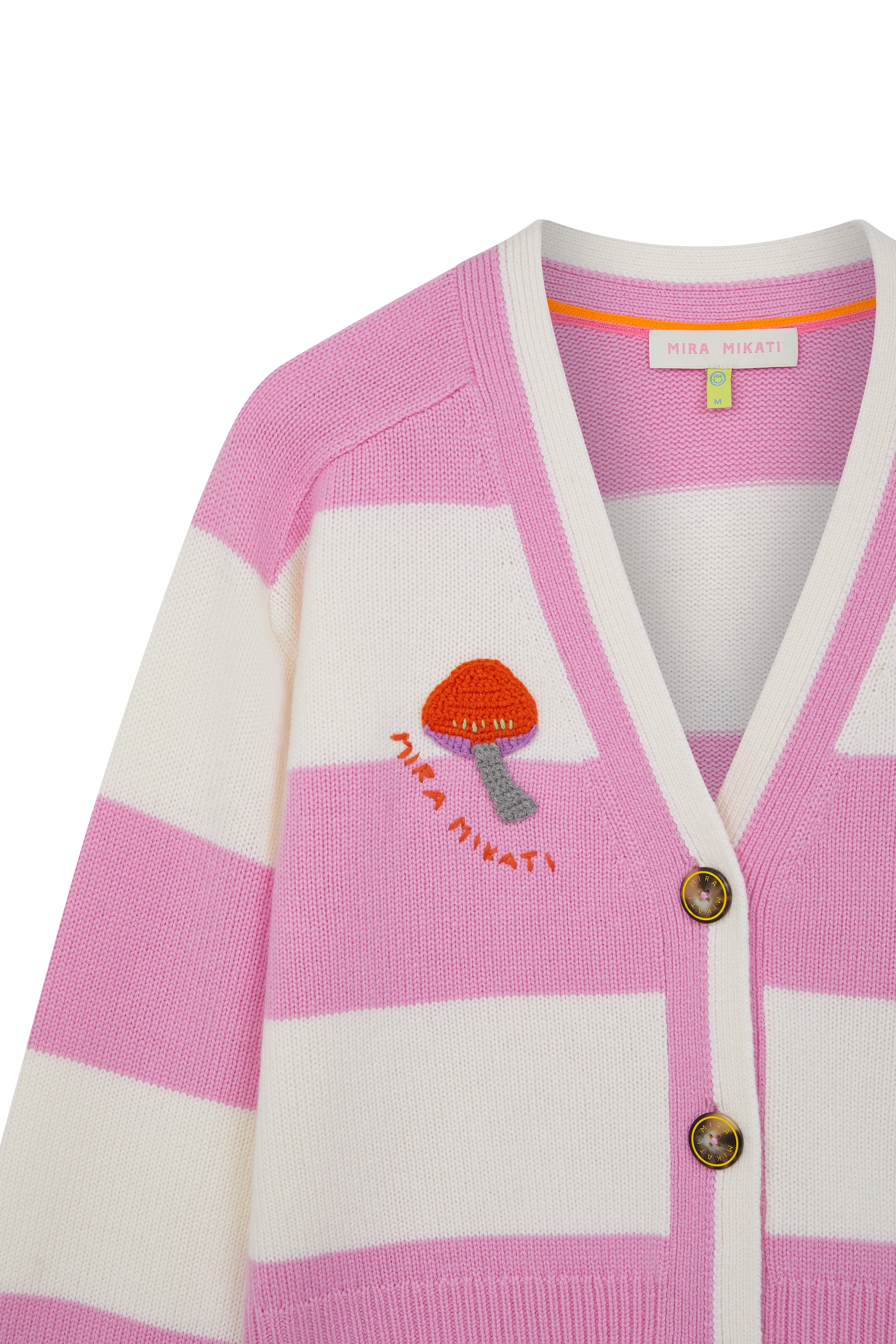 EMBOIRDERED MUSHROOM CARDIGAN