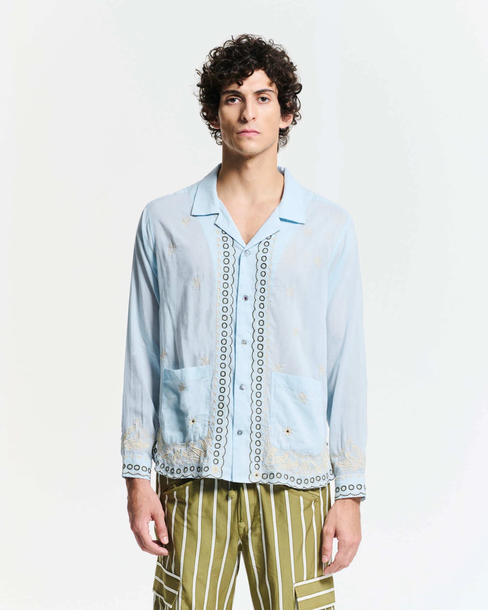 LANGA SHIRT LIGHT BLUE