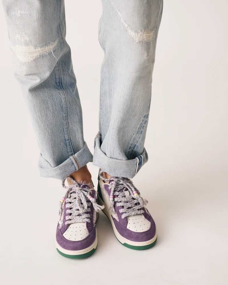 VENICE SNEAKERS PURPLE/GREEN