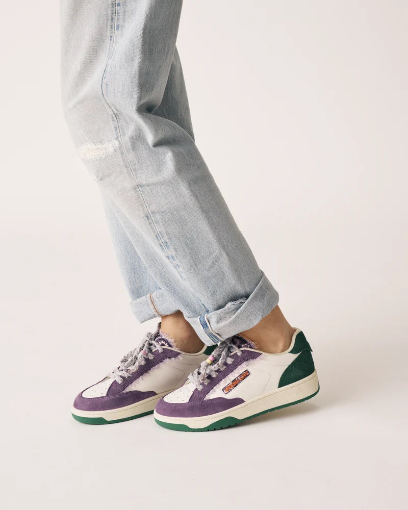 VENICE SNEAKERS PURPLE/GREEN