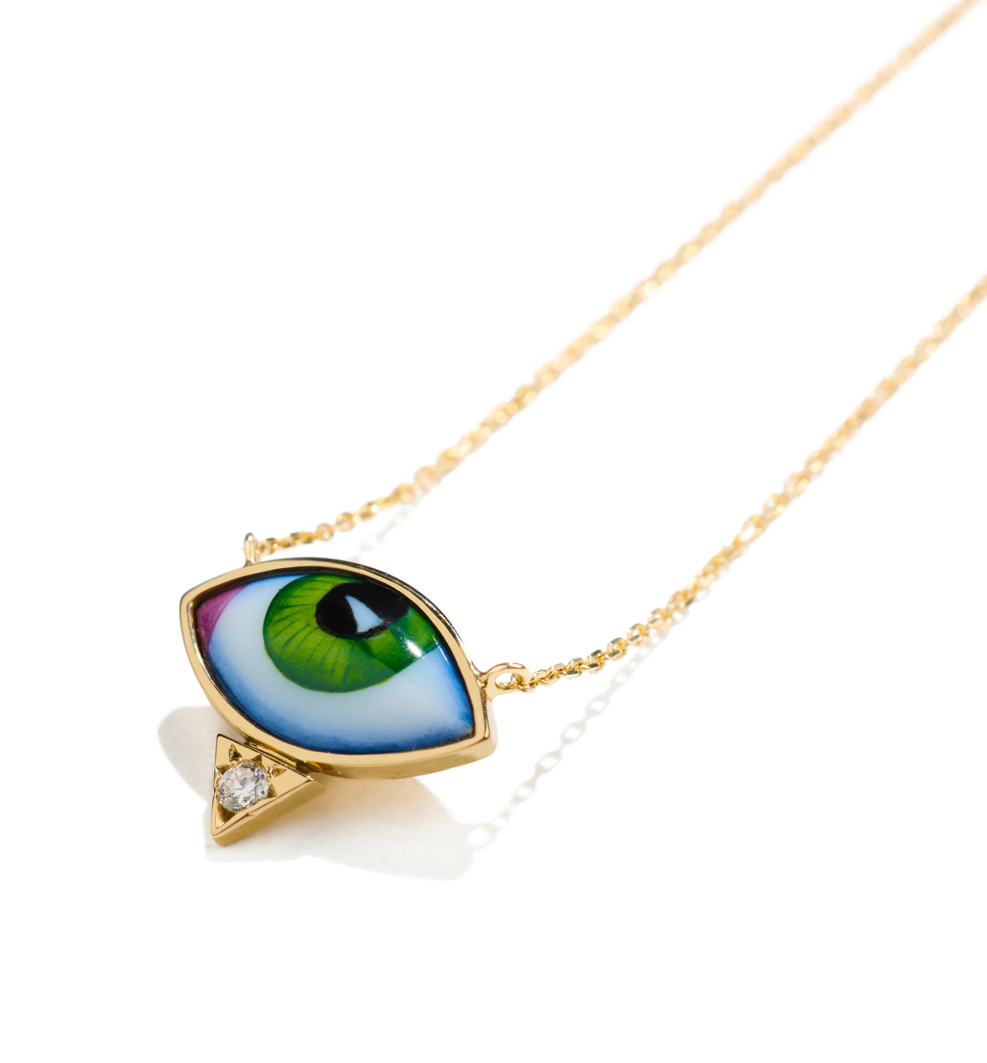 Petit Vert diamond necklace