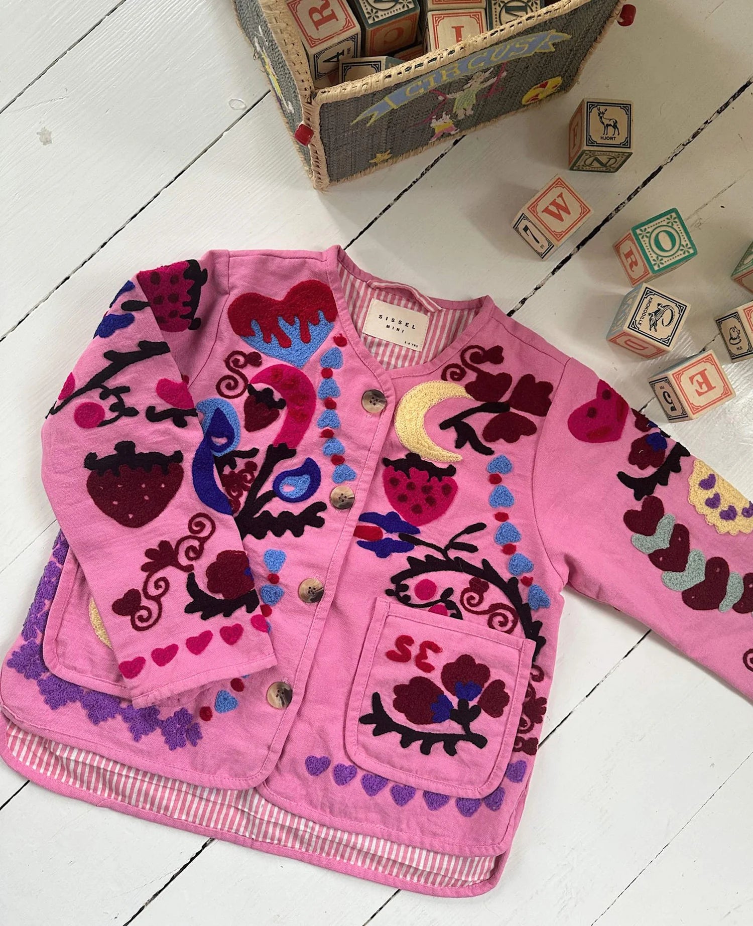 MAGGIE MINI JACKET PINK