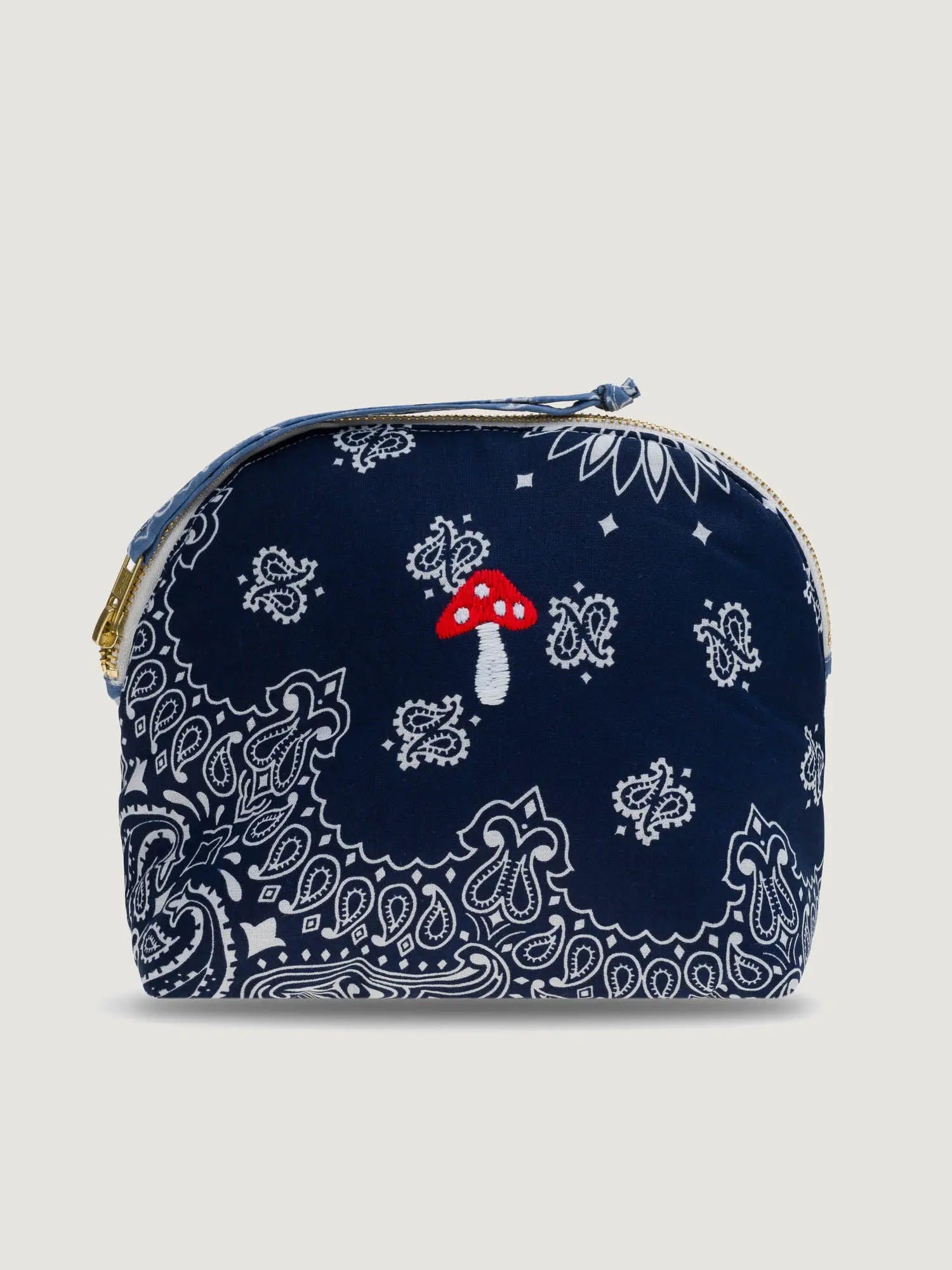 SMALL VANITY - MUSHROOM - NAVY/CHAMBRAIS