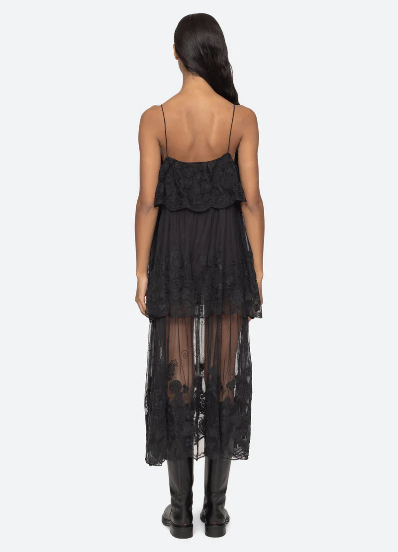ARIELLE DRESS - BLACK