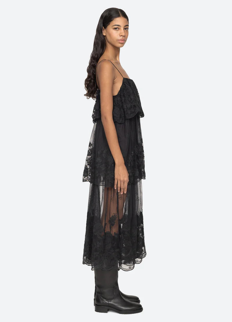 ARIELLE DRESS - BLACK