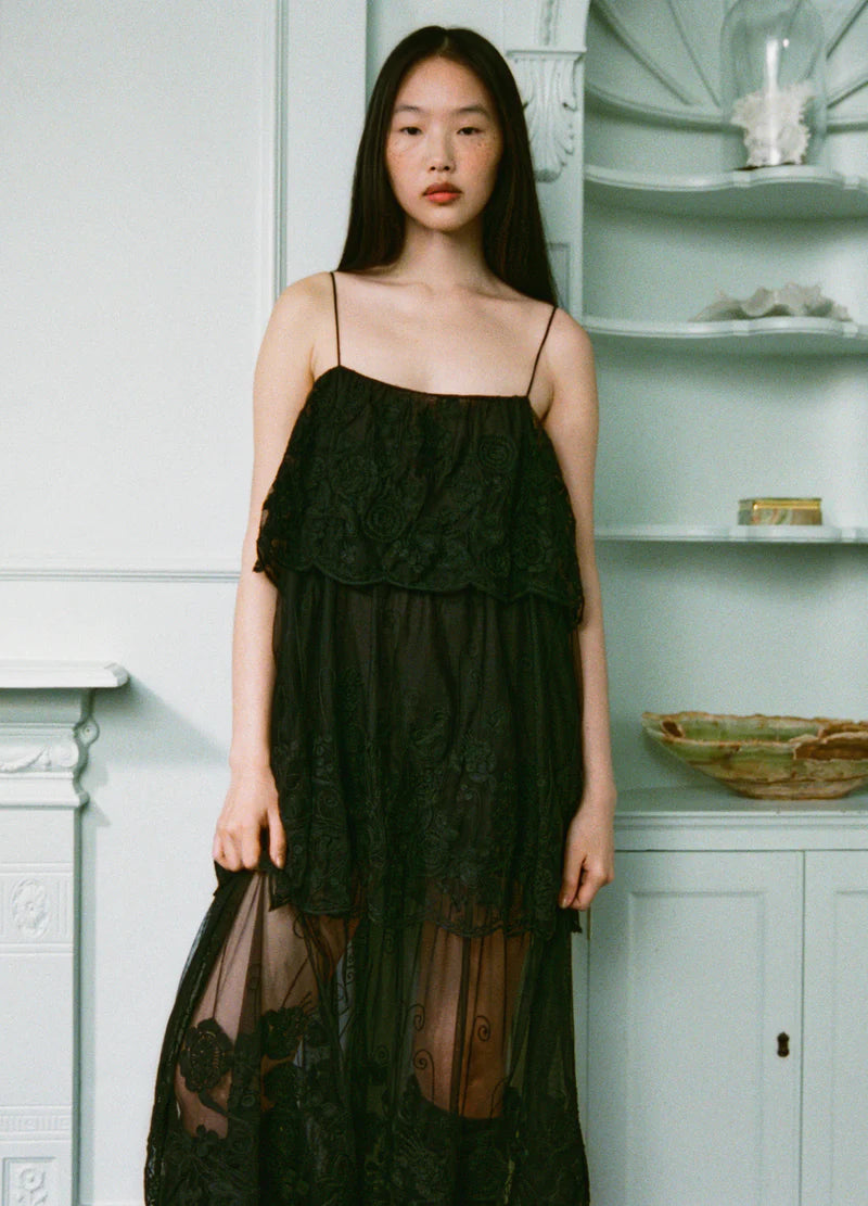ARIELLE DRESS - BLACK