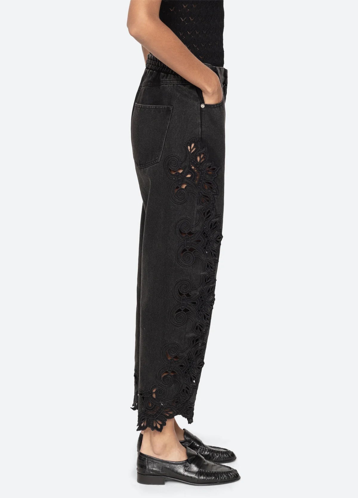 CAVINA JEANS BLACK