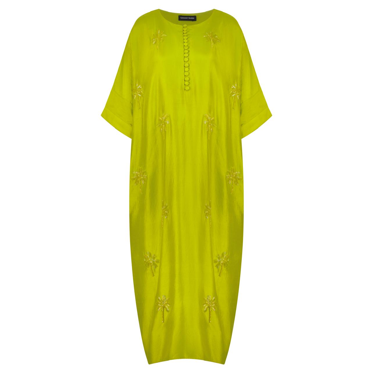Lime kaftan