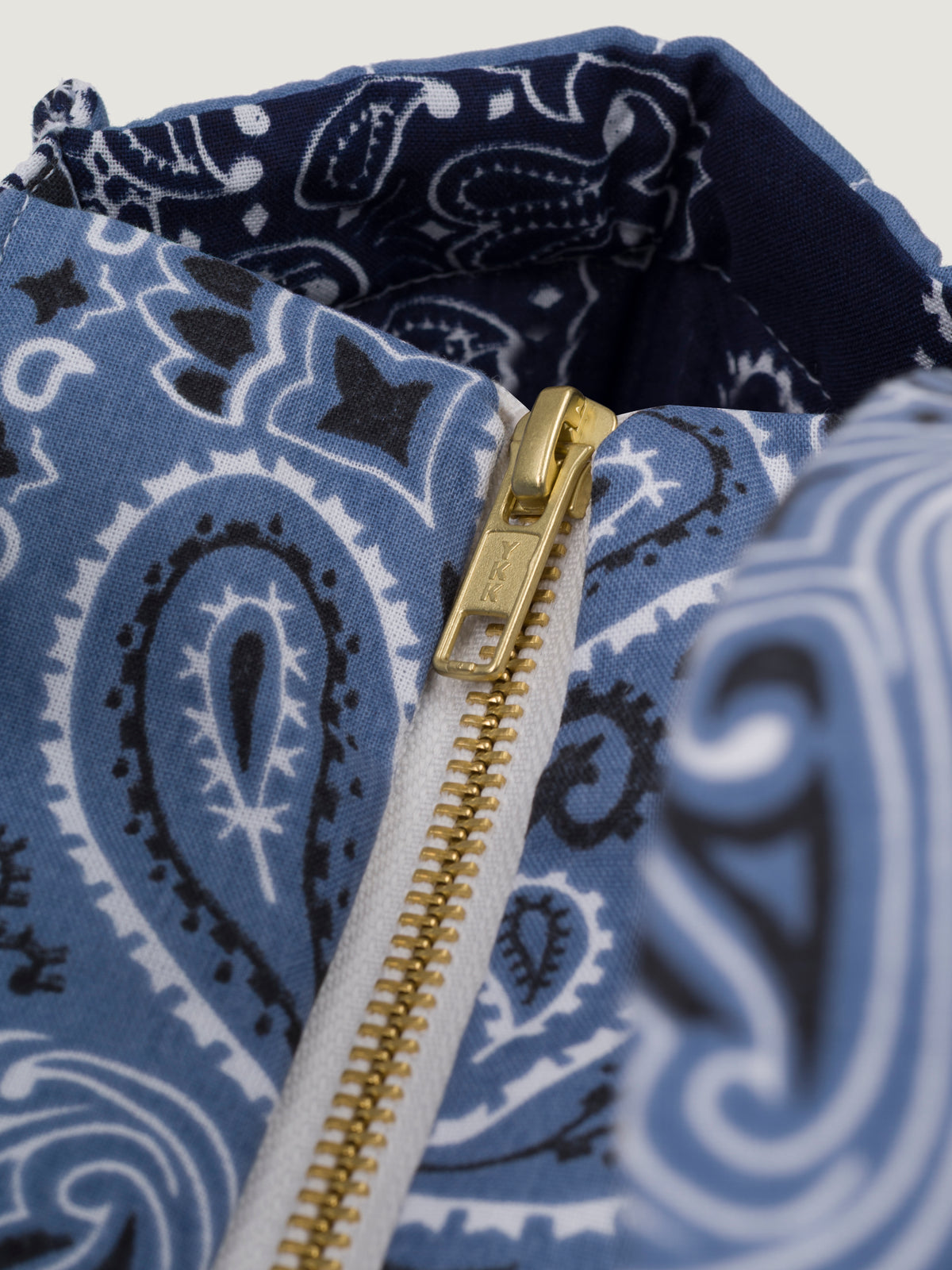 MINI QUILTED CABAS TOTE- HEART - NAVY/CHAMBRAY