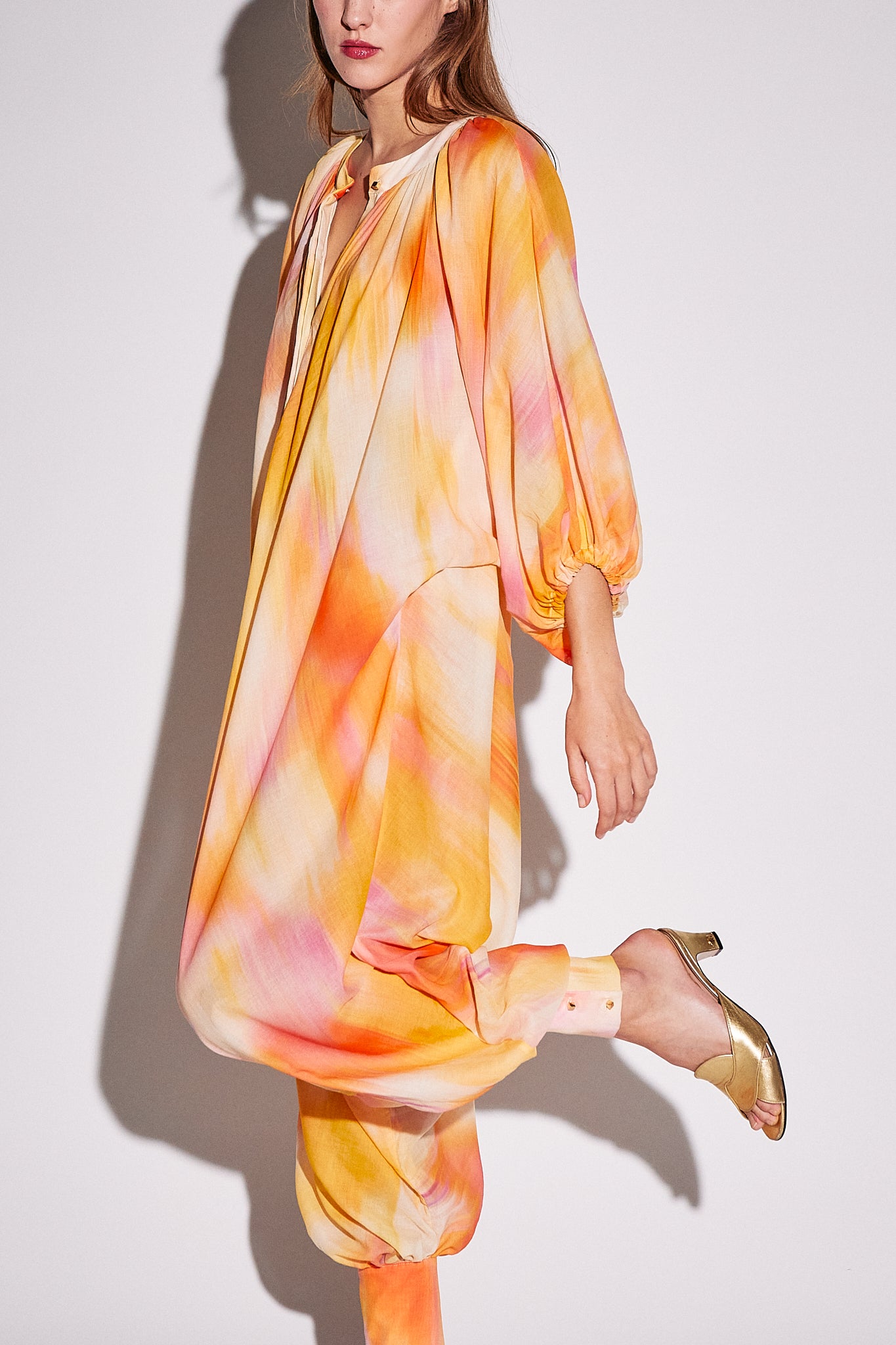 FARAH JUMPSUIT PEACH