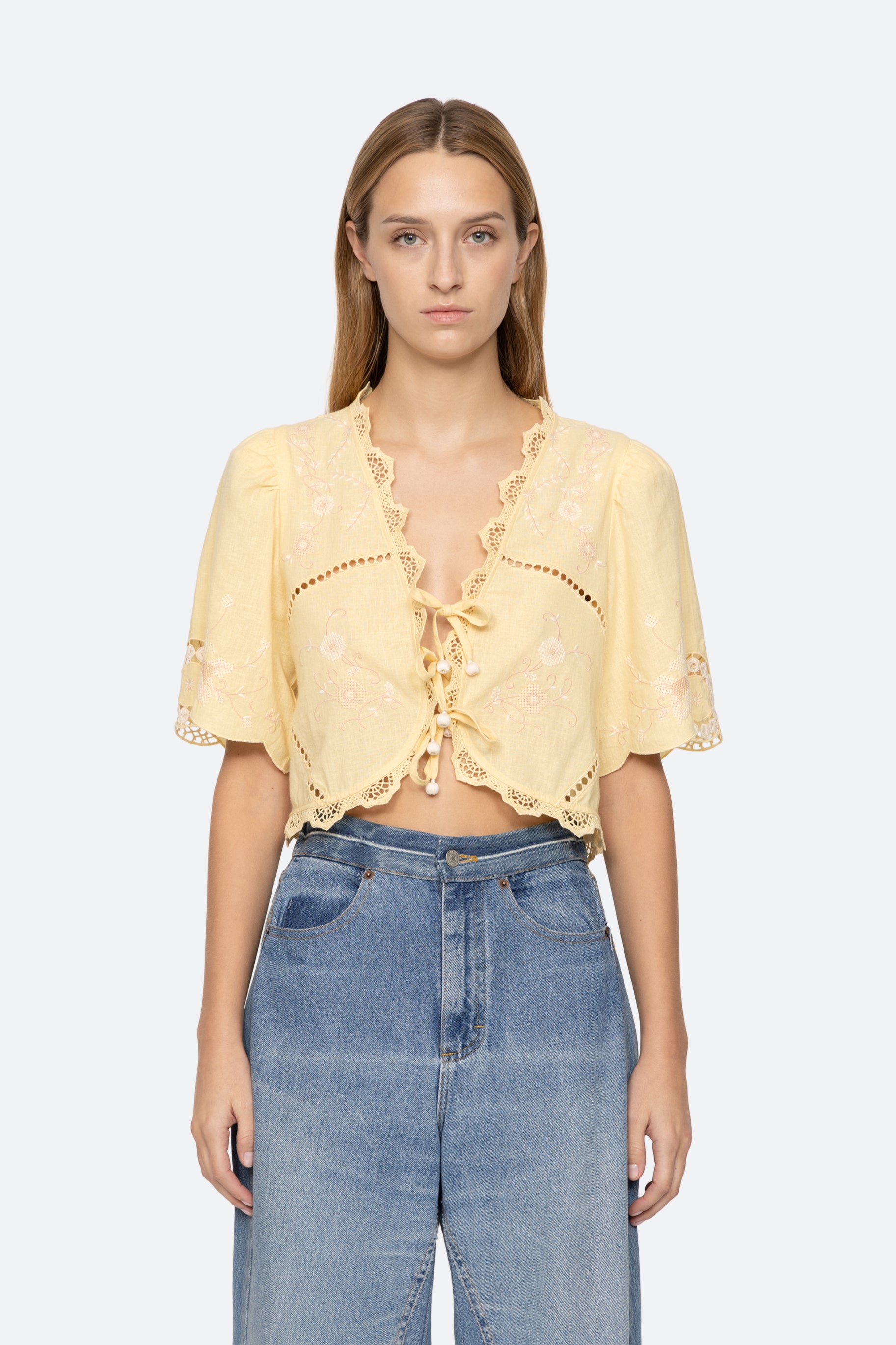 VESNA TOP YELLOW